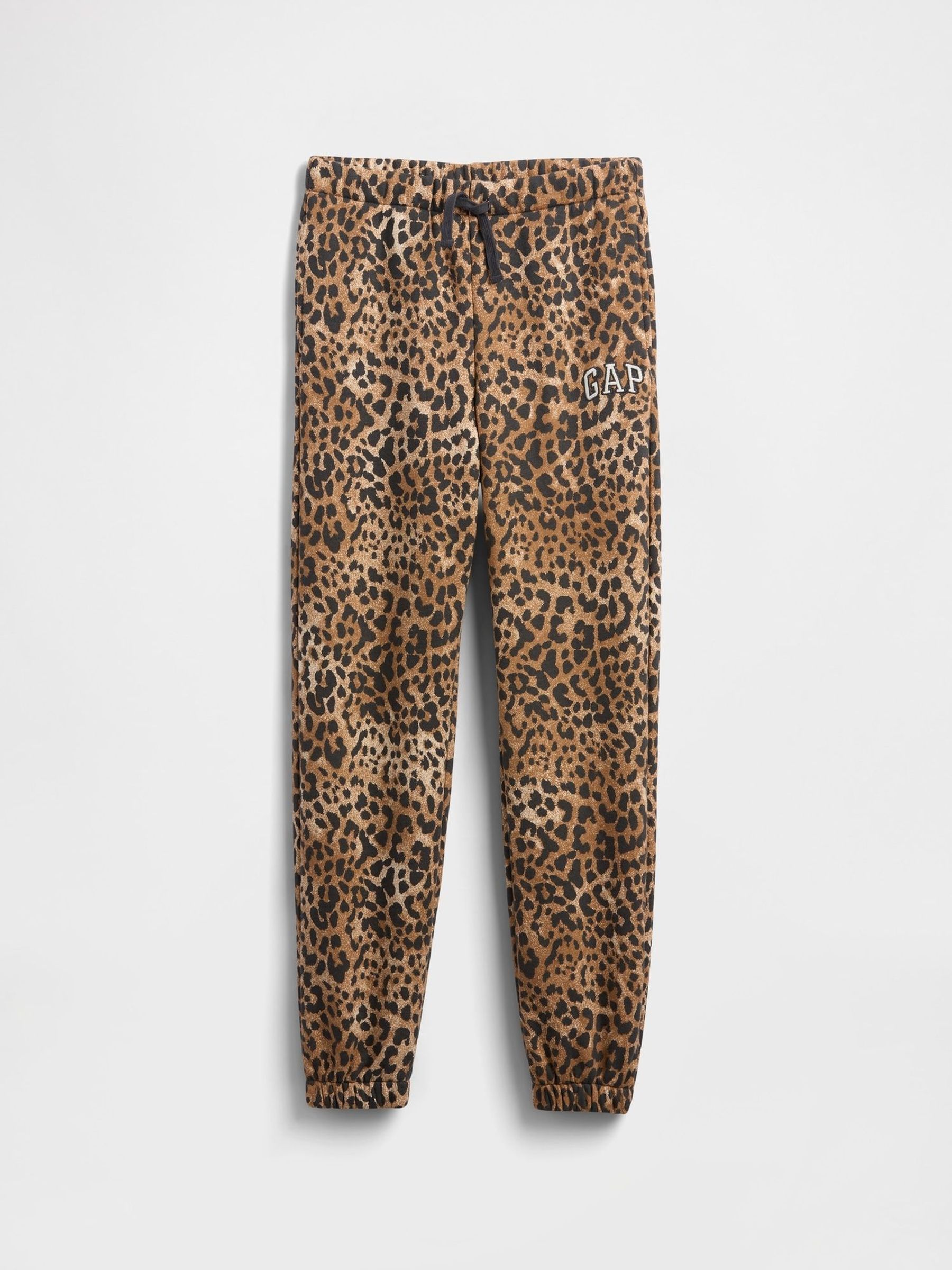 Brown Leopard Logo Heritage Joggers (4-13yrs) (H66957) | £18