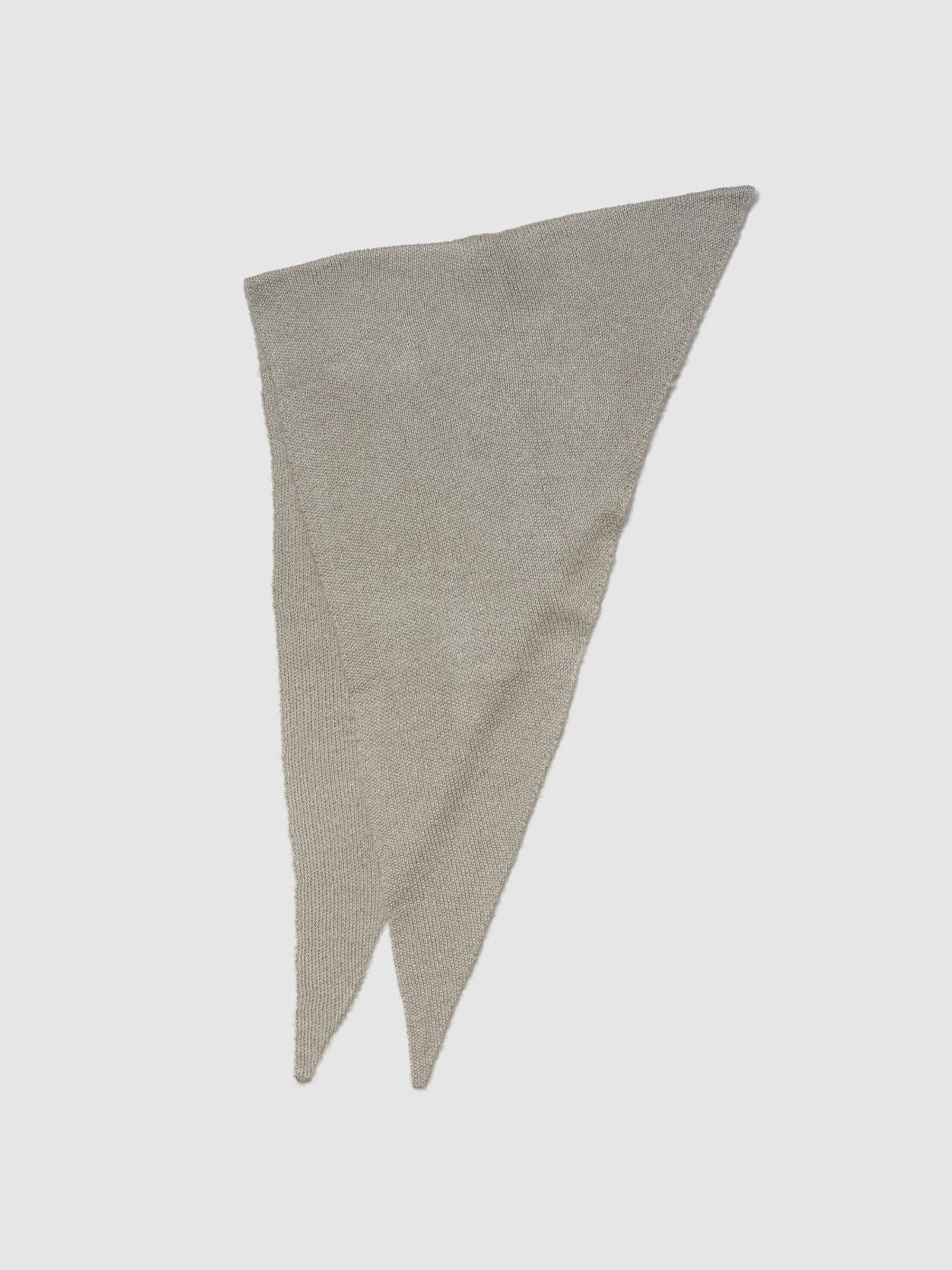 Grey Brushed Triangle Scarf (H68419) | £30