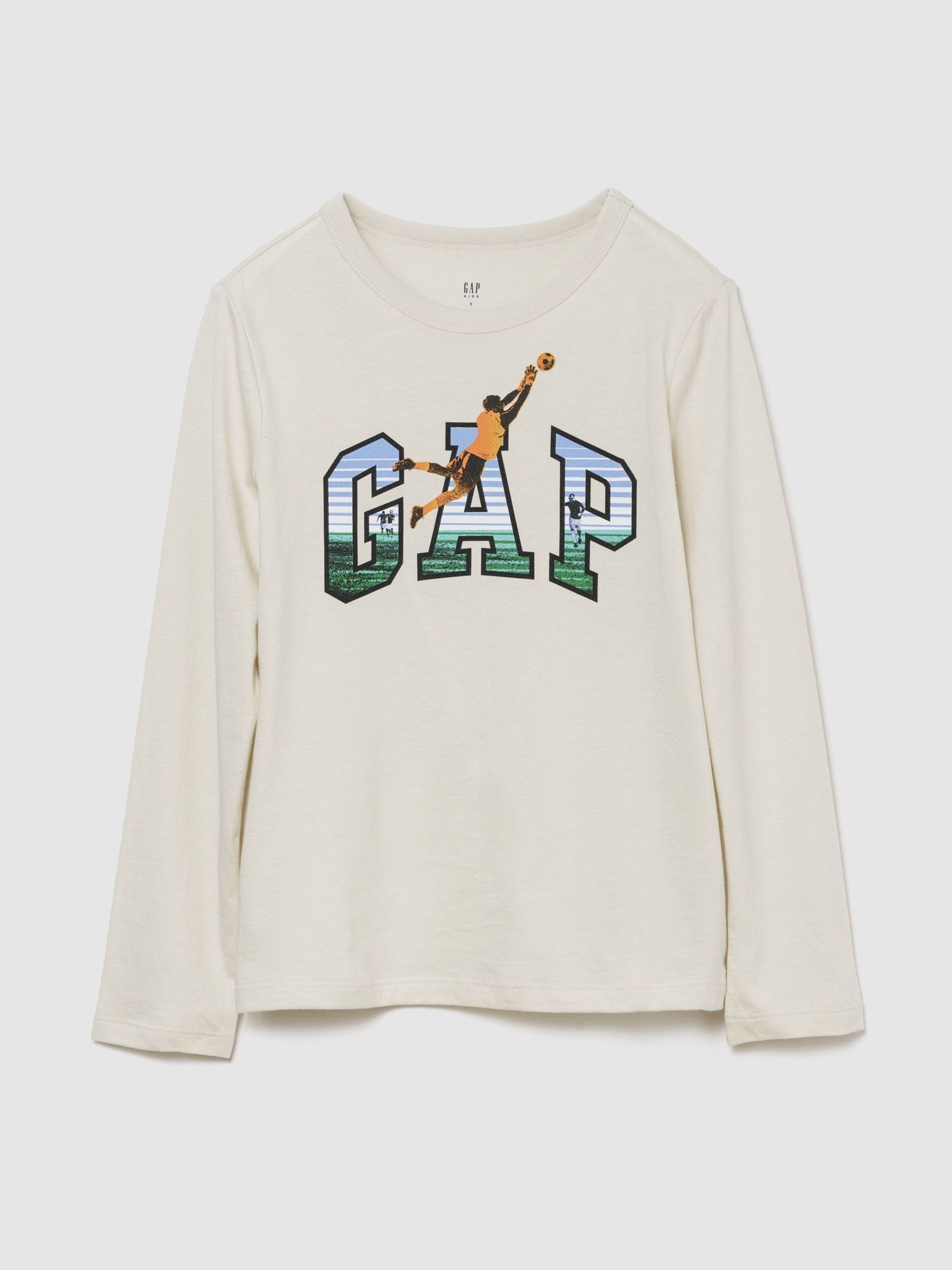 White Football Graphic T-Shirt (H68427) | £10