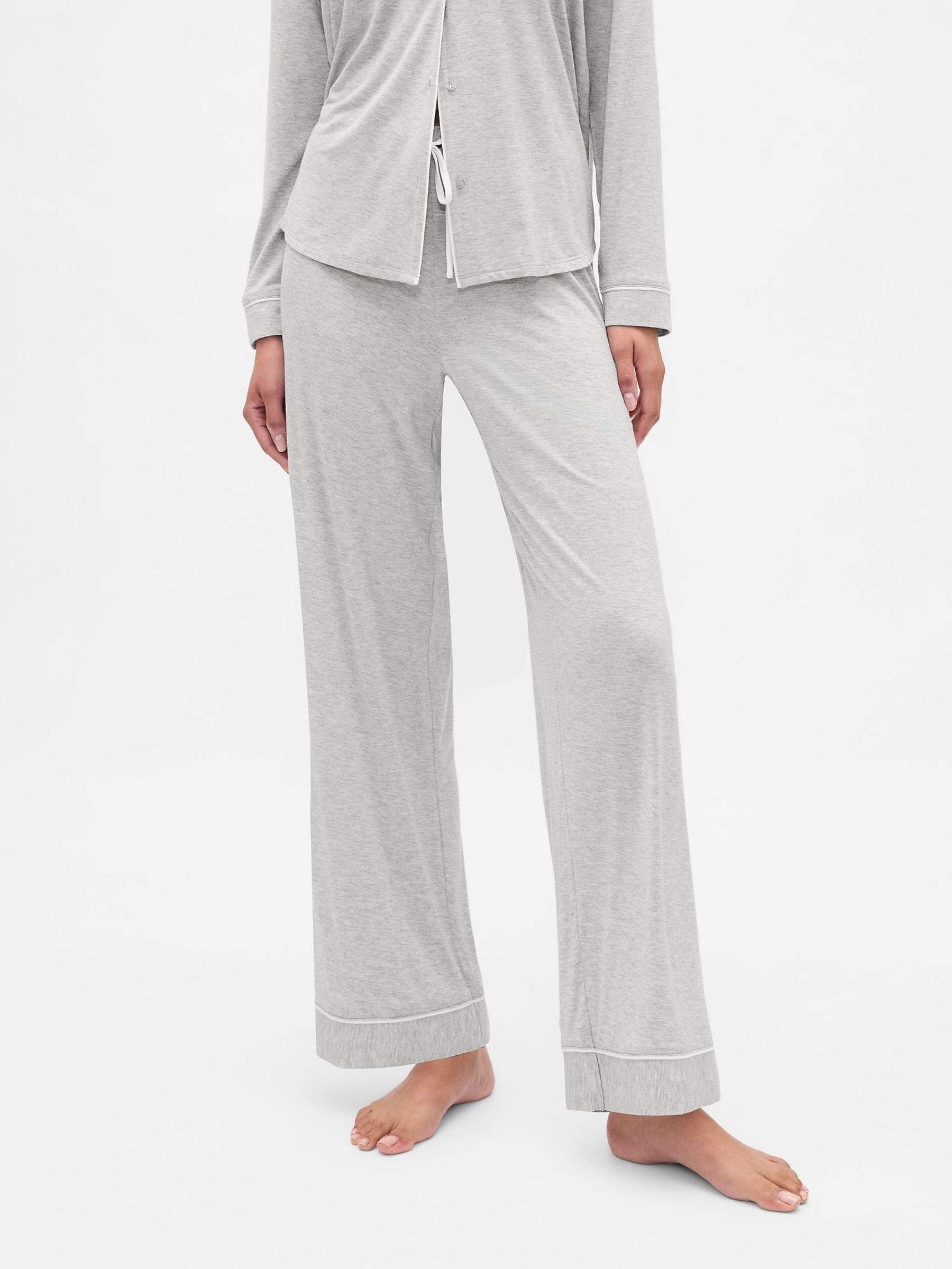 Grey Modal Pyjamas Trousers (H68429) | £25