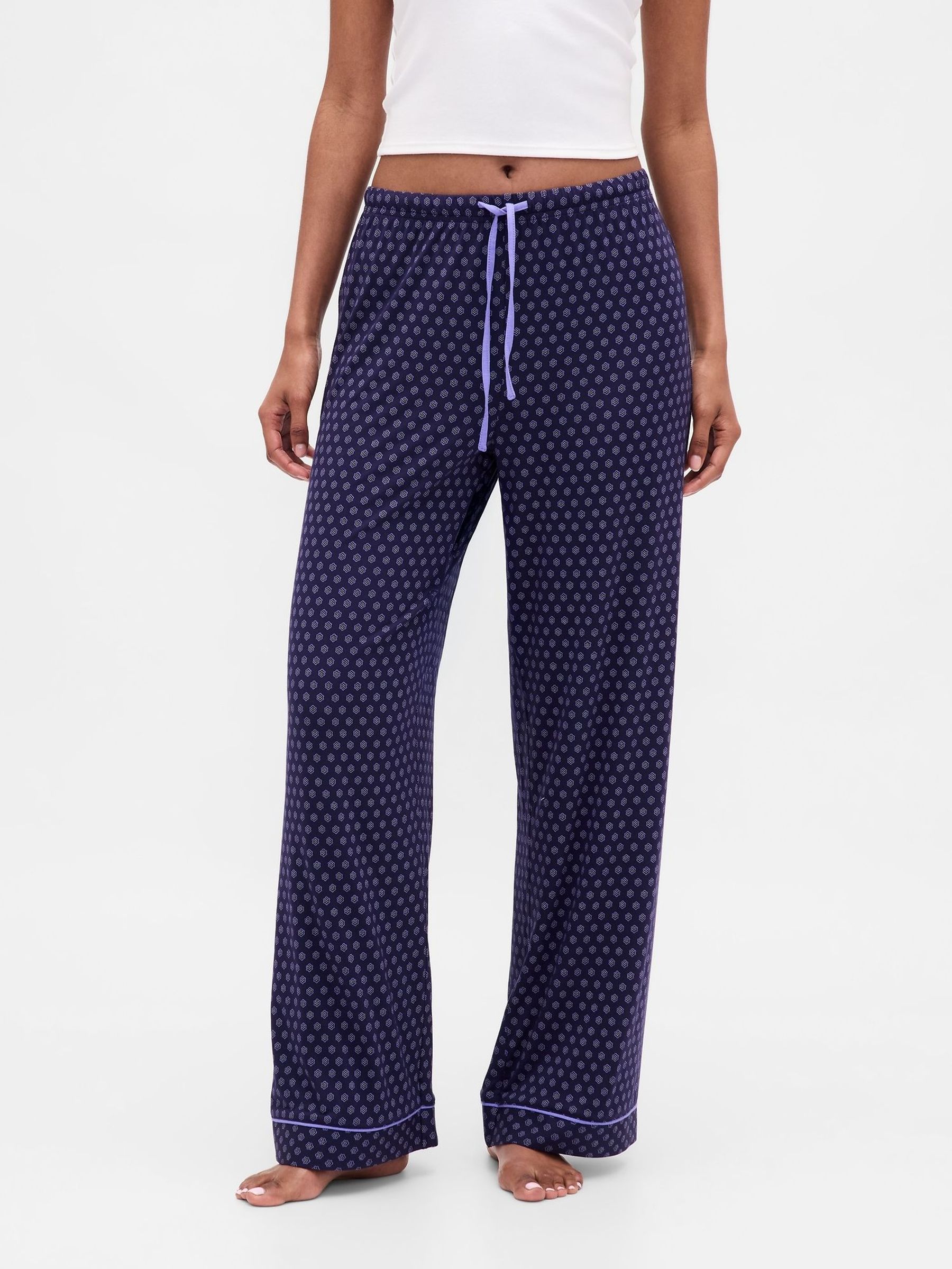 Purple Modal Pyjamas Trousers (H68443) | £25