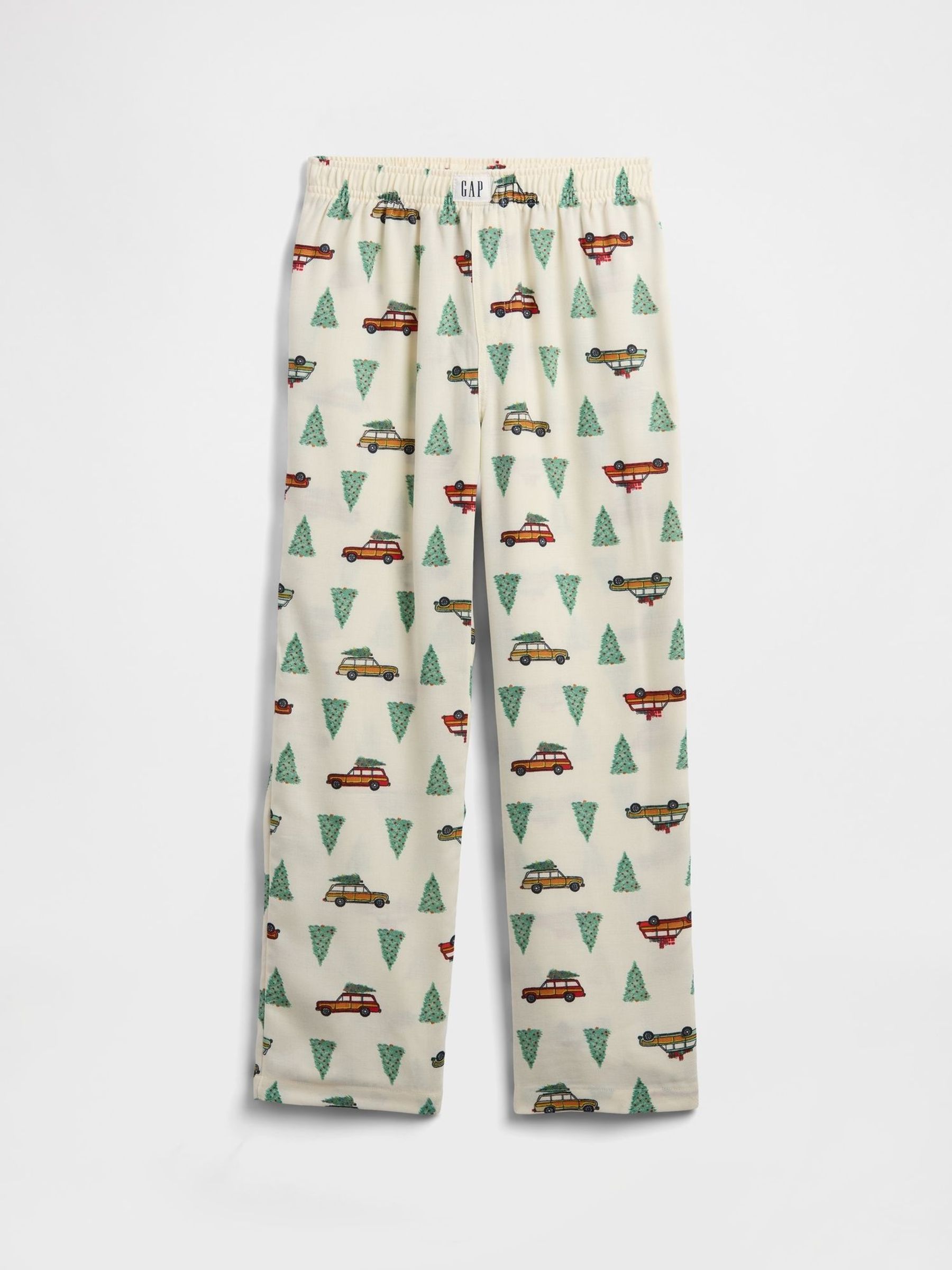 Cream Christmas Pyjama Bottoms (4-13yrs) (H68448) | £16