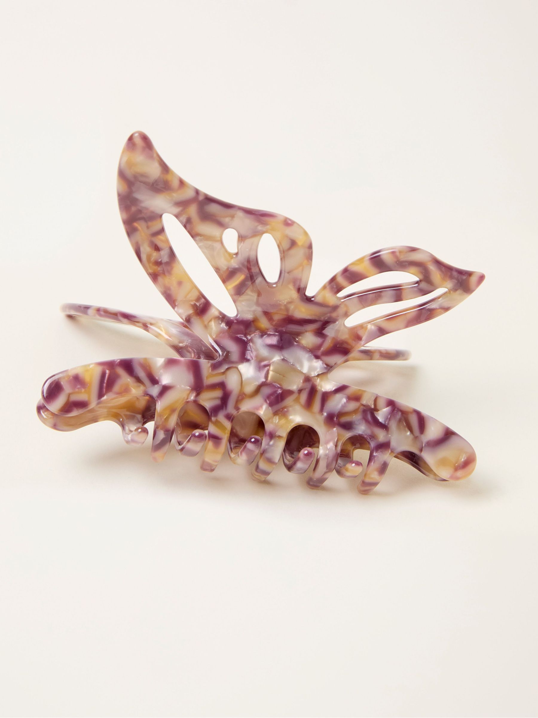 Purple Butterfly Claw Clip (H69043) | £14.50