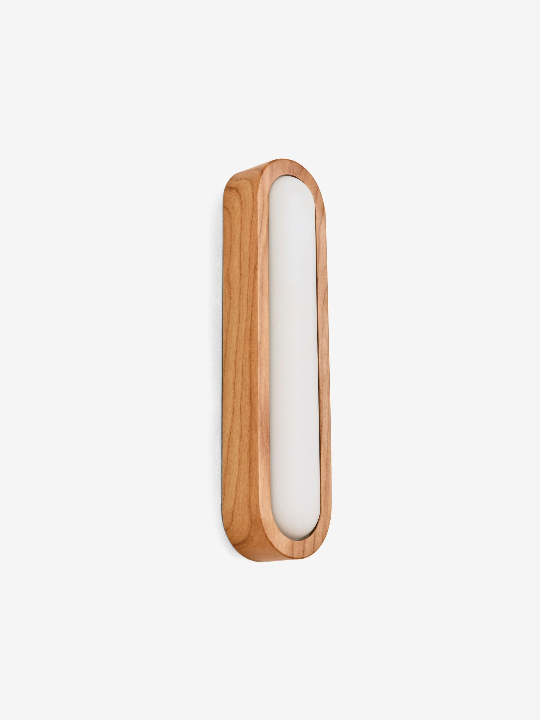Wood Effect Nura Flush Bathroom Wall Light (H69074) | £129