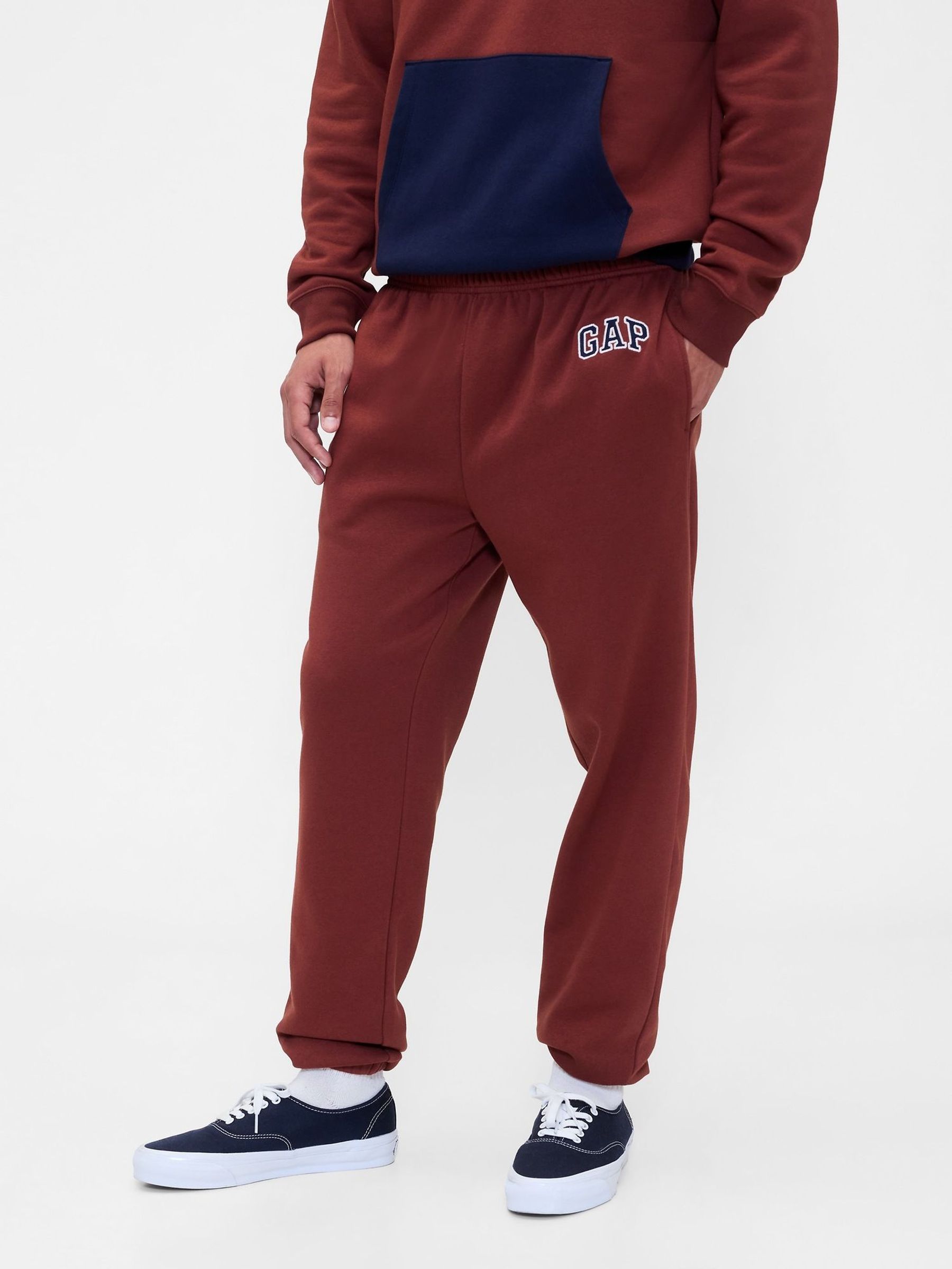 Red Relaxed Logo Joggers (H69915) | £30