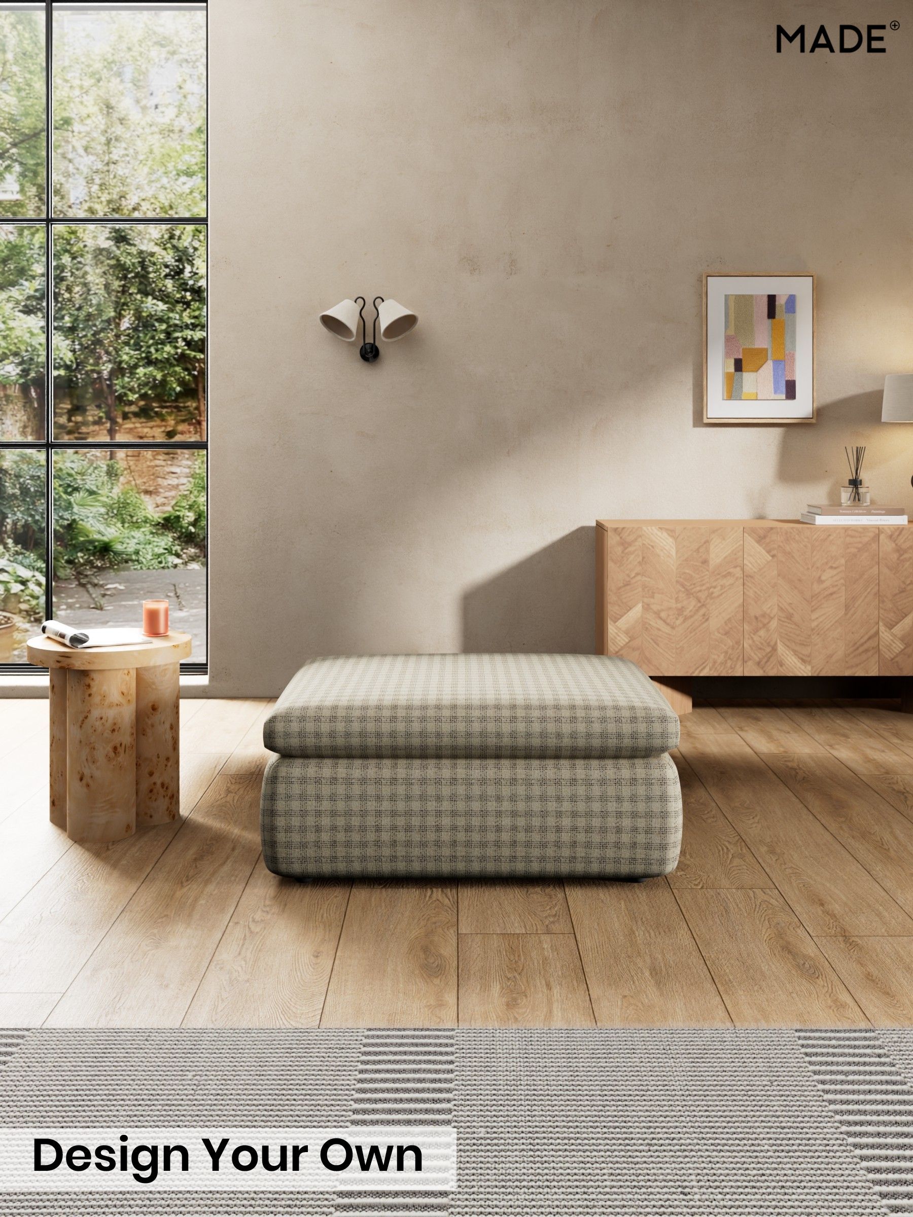 Declan Check/Natural and Black - Jackson By Made