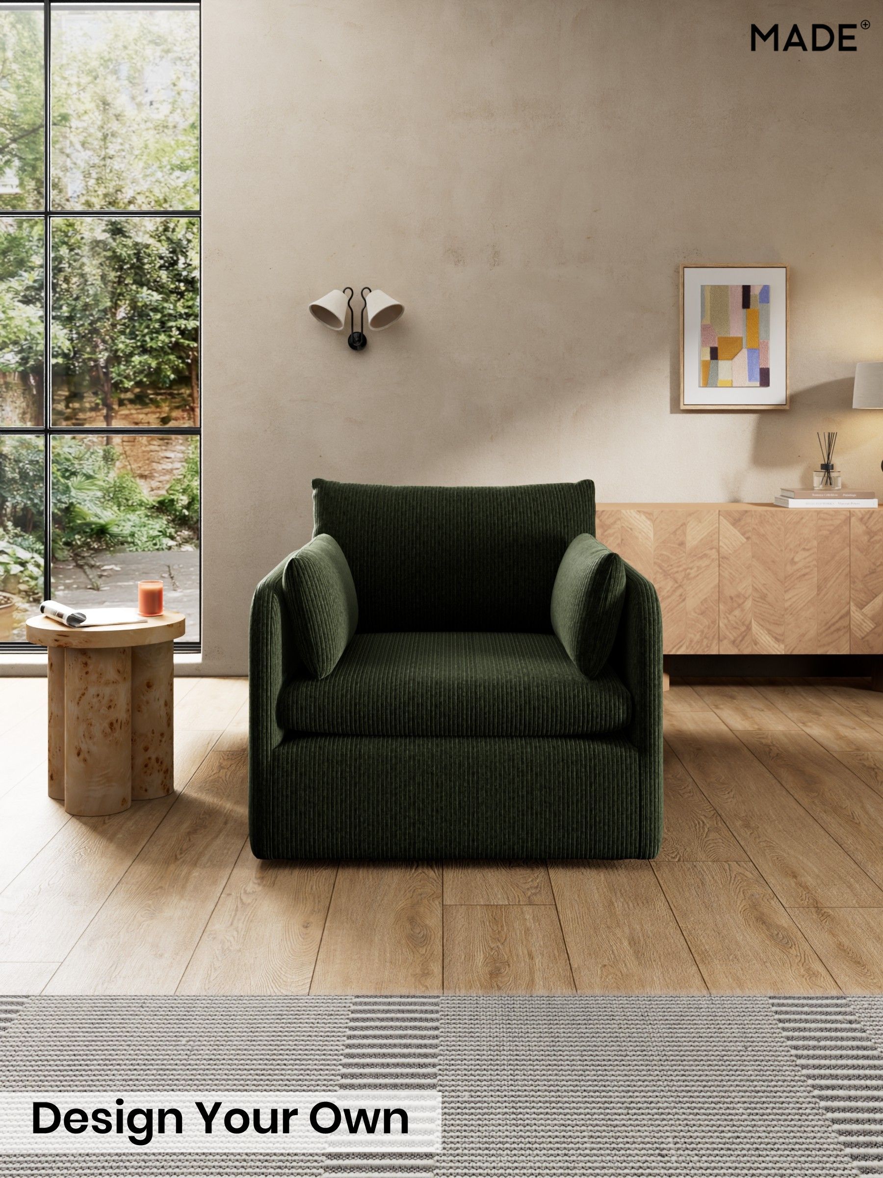 Matt Corduroy/Fennel Green - Jackson By Made