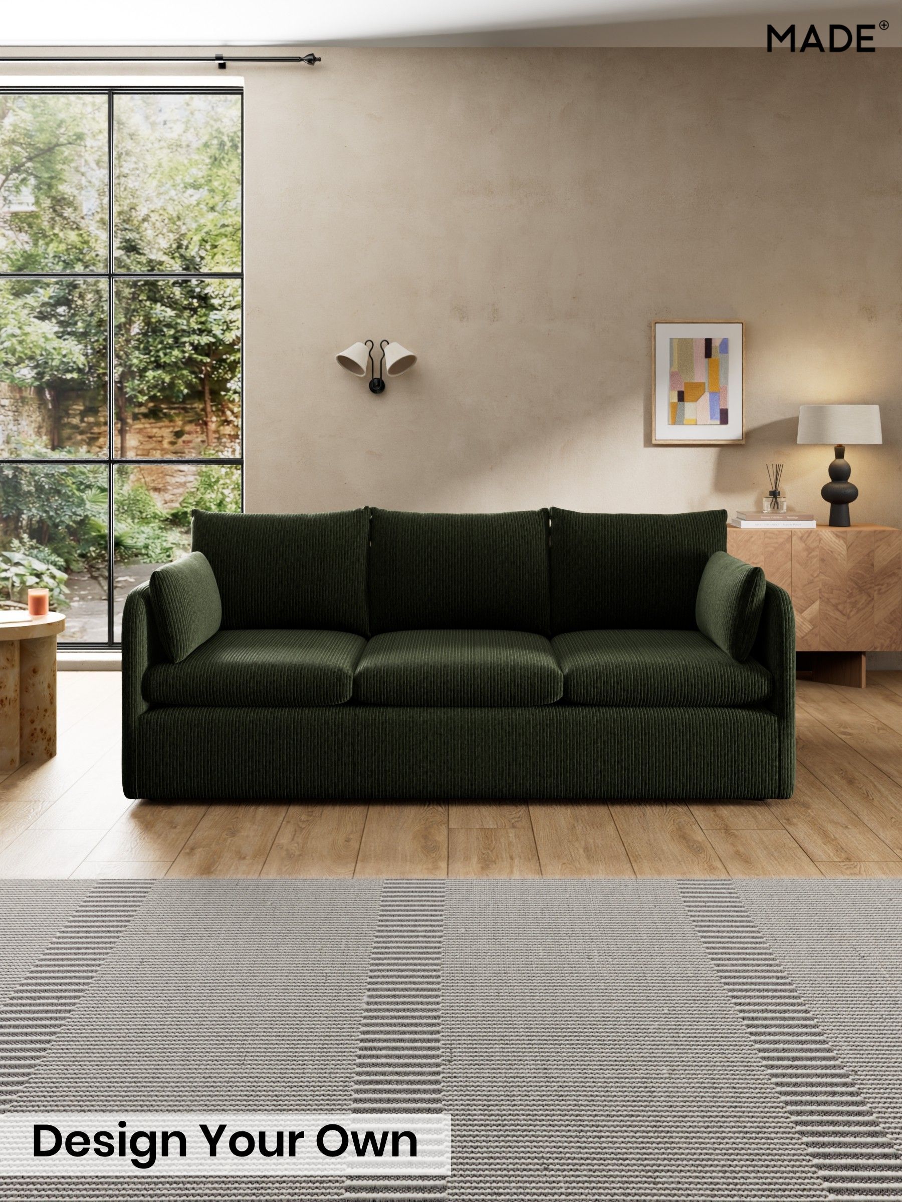 Matt Corduroy/Fennel Green - Jackson By Made