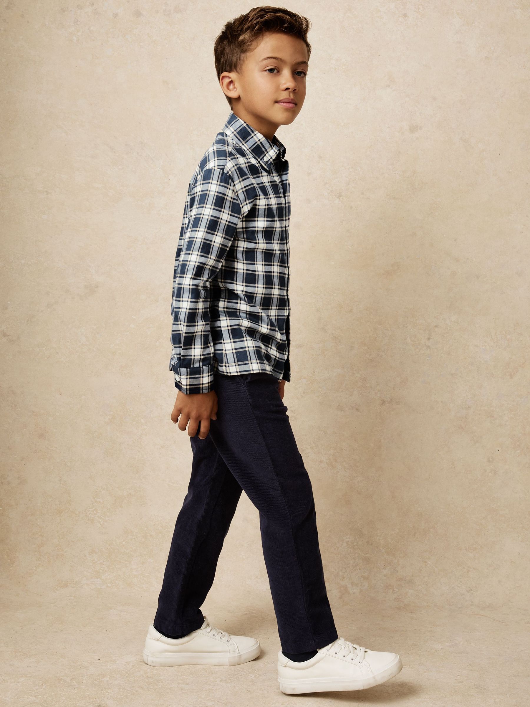 Shirt in Navy Blue (H71015) | £42