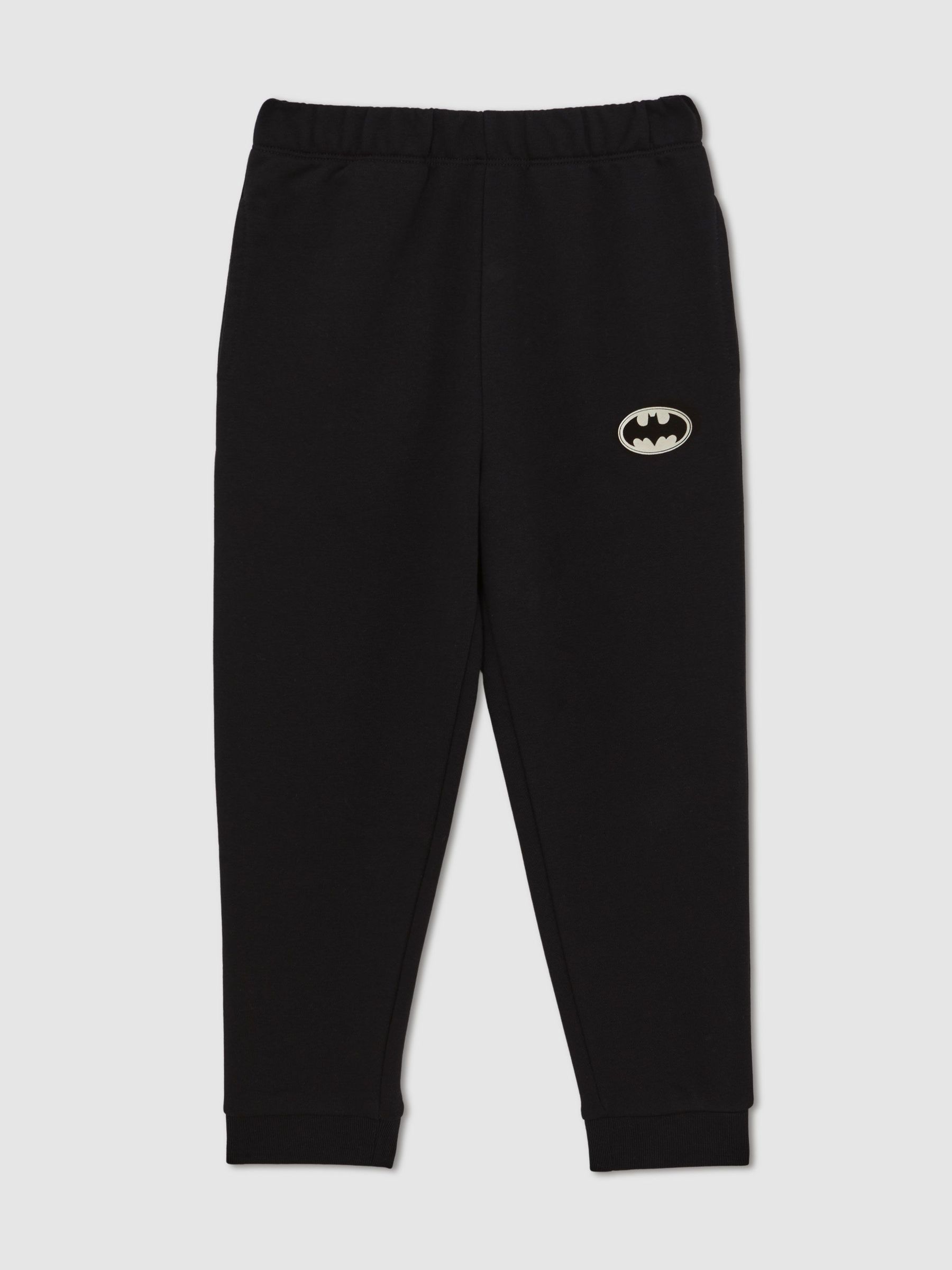 13-14 yrs Batman | Reiss Gotham City Joggers in Black (H71017) | £38