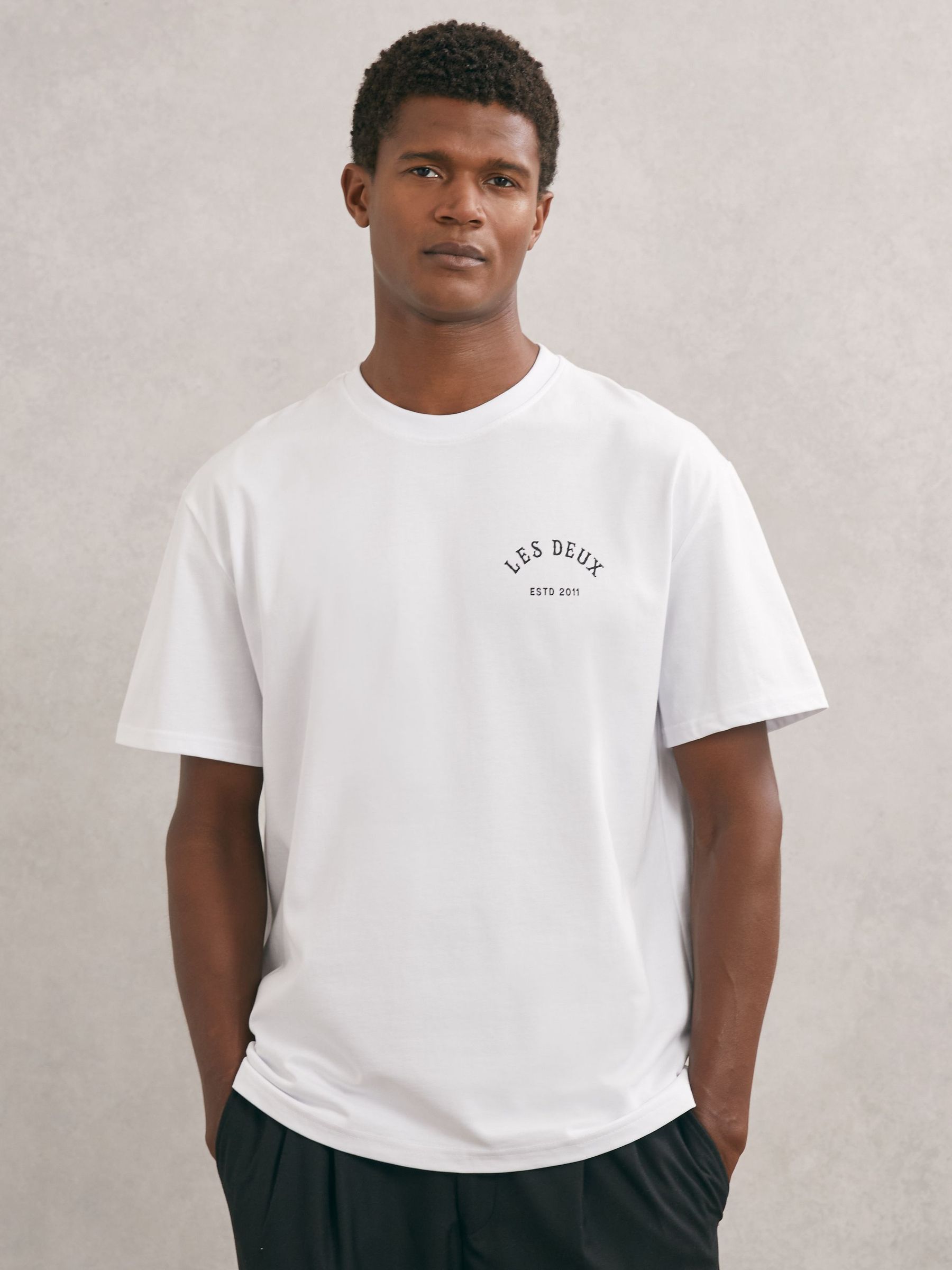 Les Deux Passion T-Shirt in White (H71648) | £59