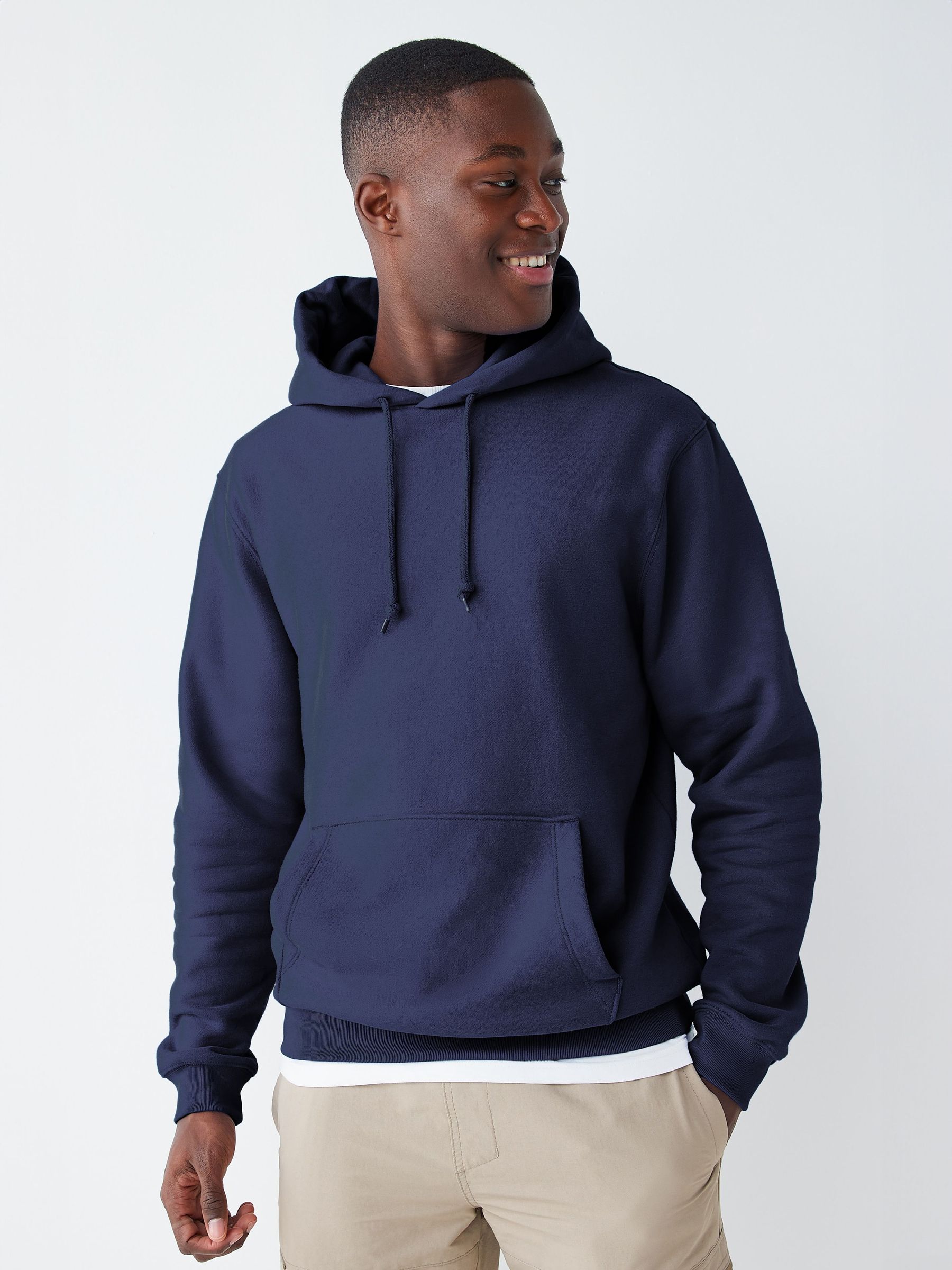 Navy Blue Vintage Soft Hoodie (H72161) | £35