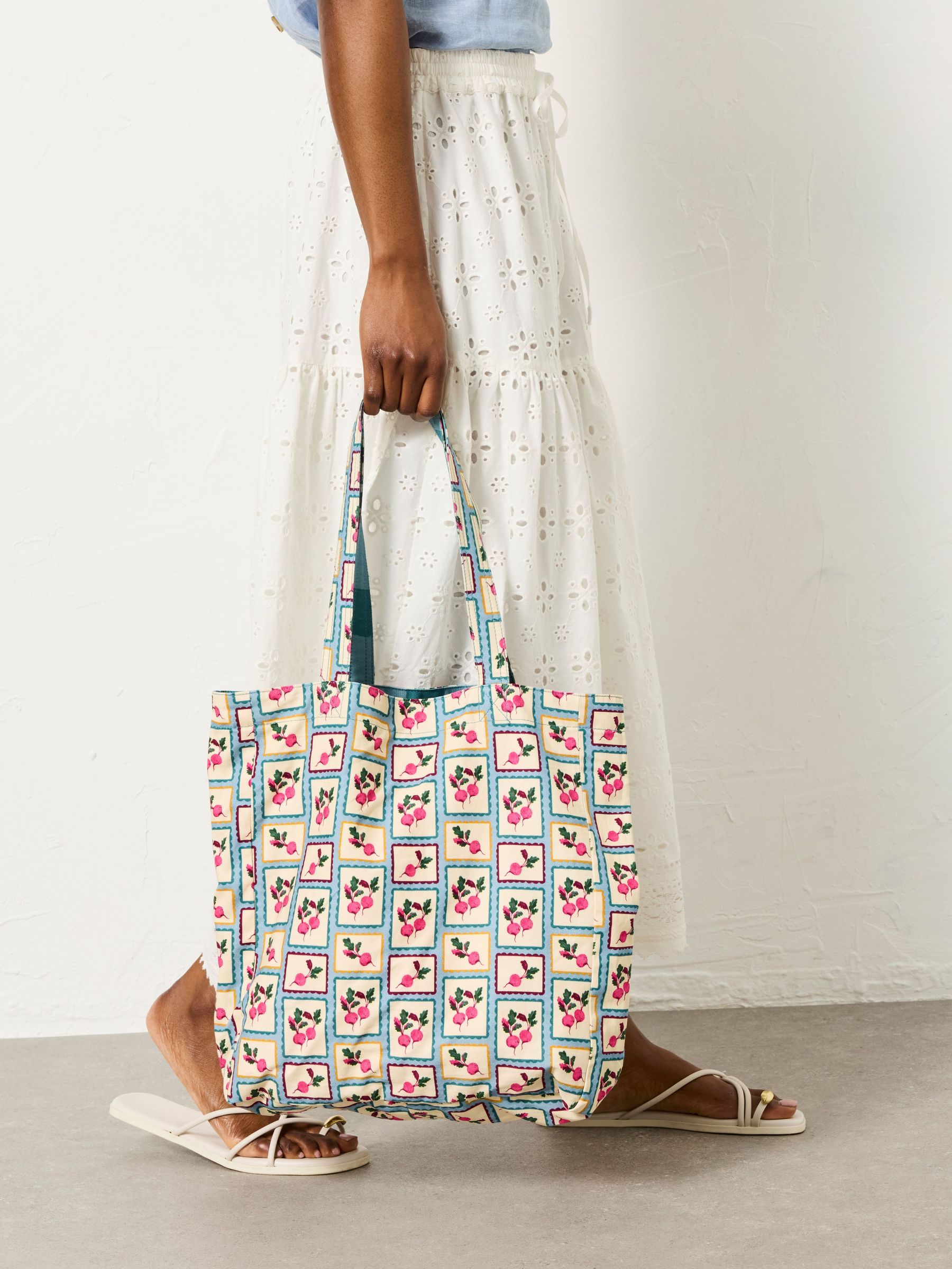 Multi Beetroot Reversible Tote Bag (H72786) | £15.50