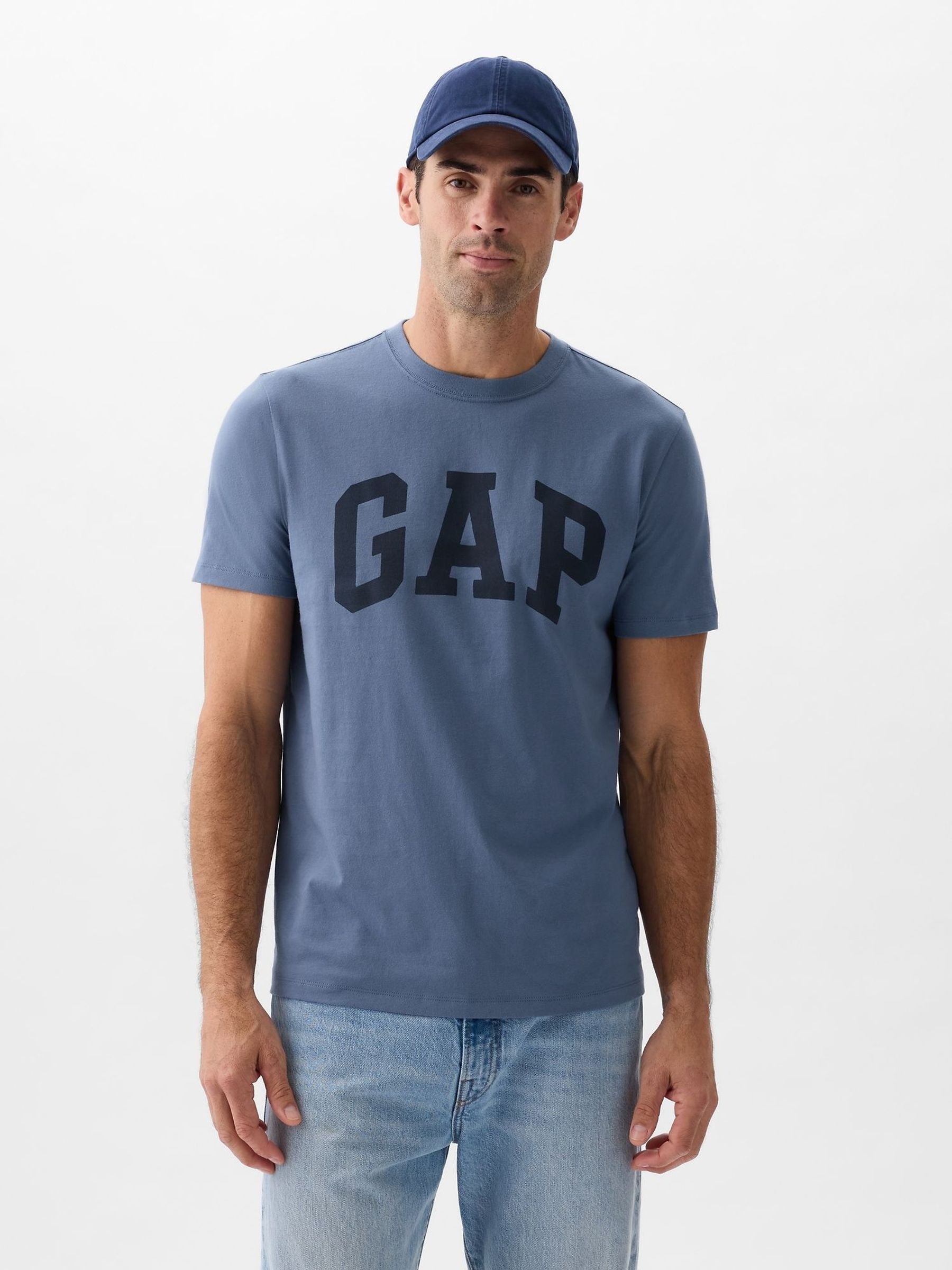 Blue Everyday Logo Crew Neck Short Sleeve T-Shirt (H74449) | £14