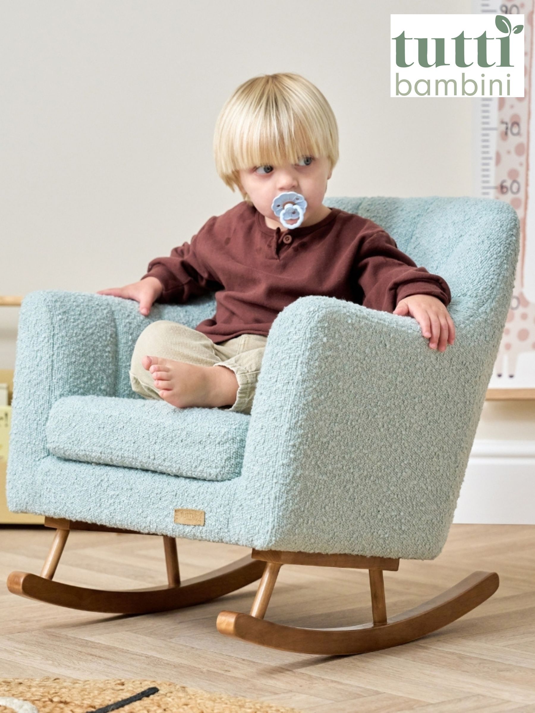 Ocean Stone Jonah Mini Me Childrens Rocking Chair (H74721) | £109