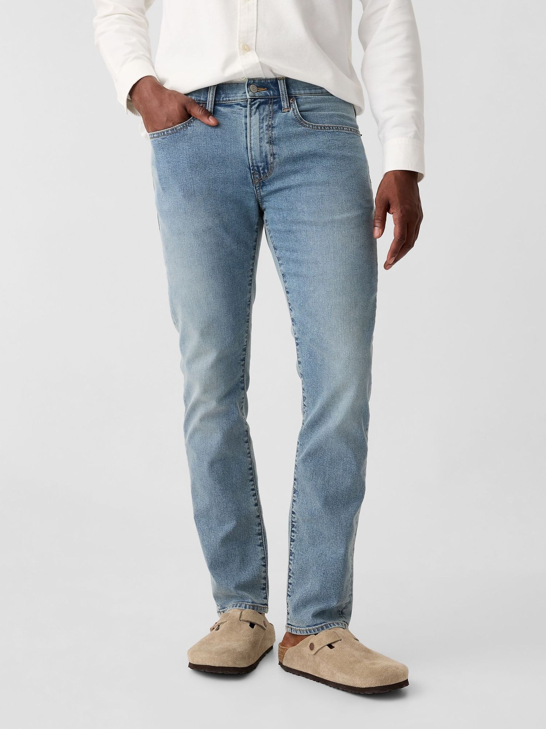 Light Wash Blue Slim Jeans (H78078) | £40