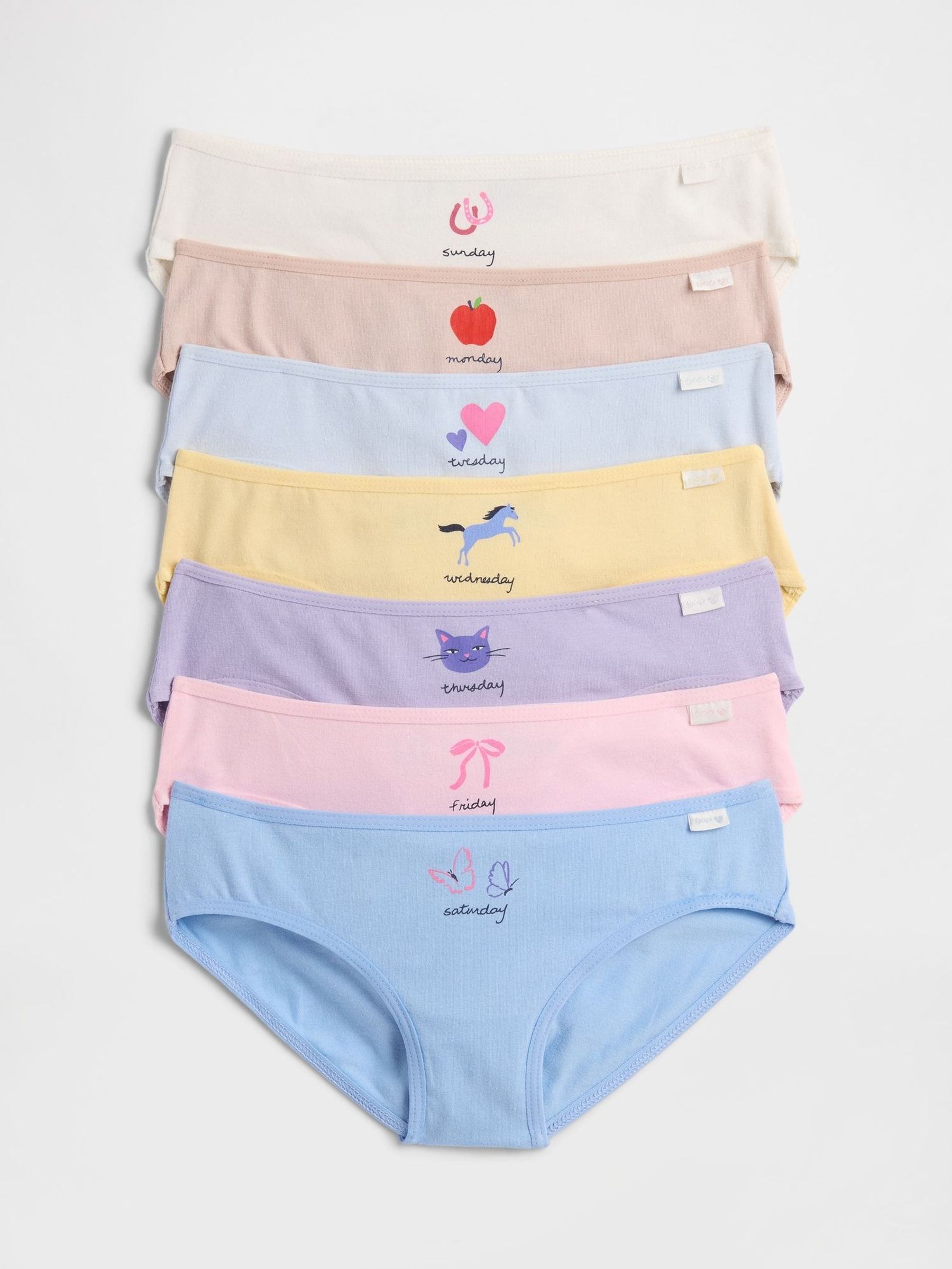 Multi Bikini Briefs 7-Pack (H78826) | £25