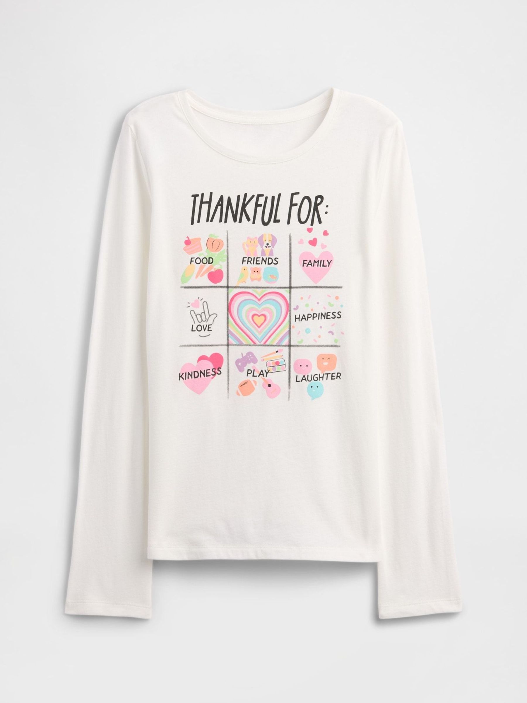 White Graphic T-Shirt (4-13yrs) (H78843) | £10