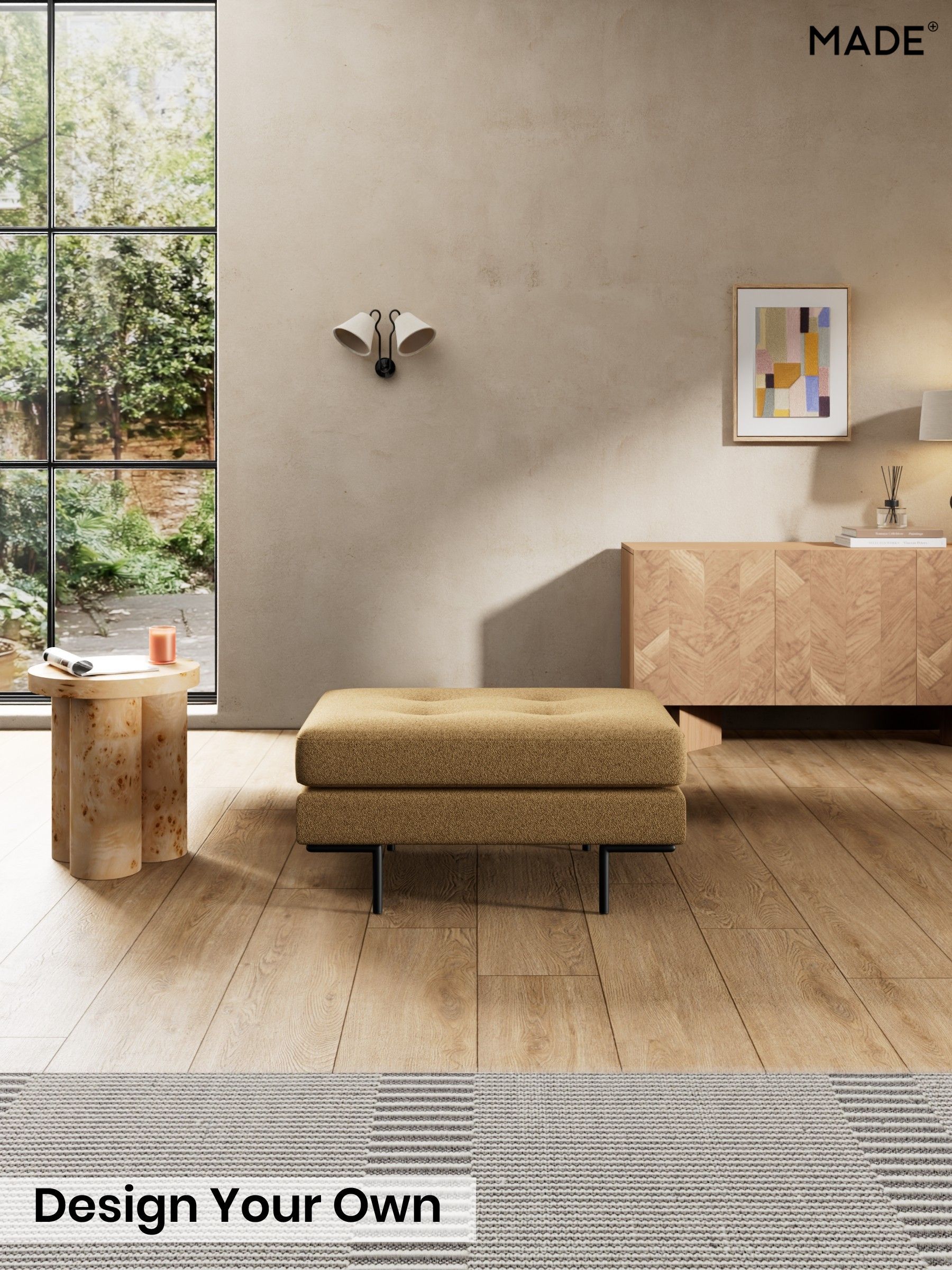 Soft Touch Boucle/Caramel Natural - Harlow By Made