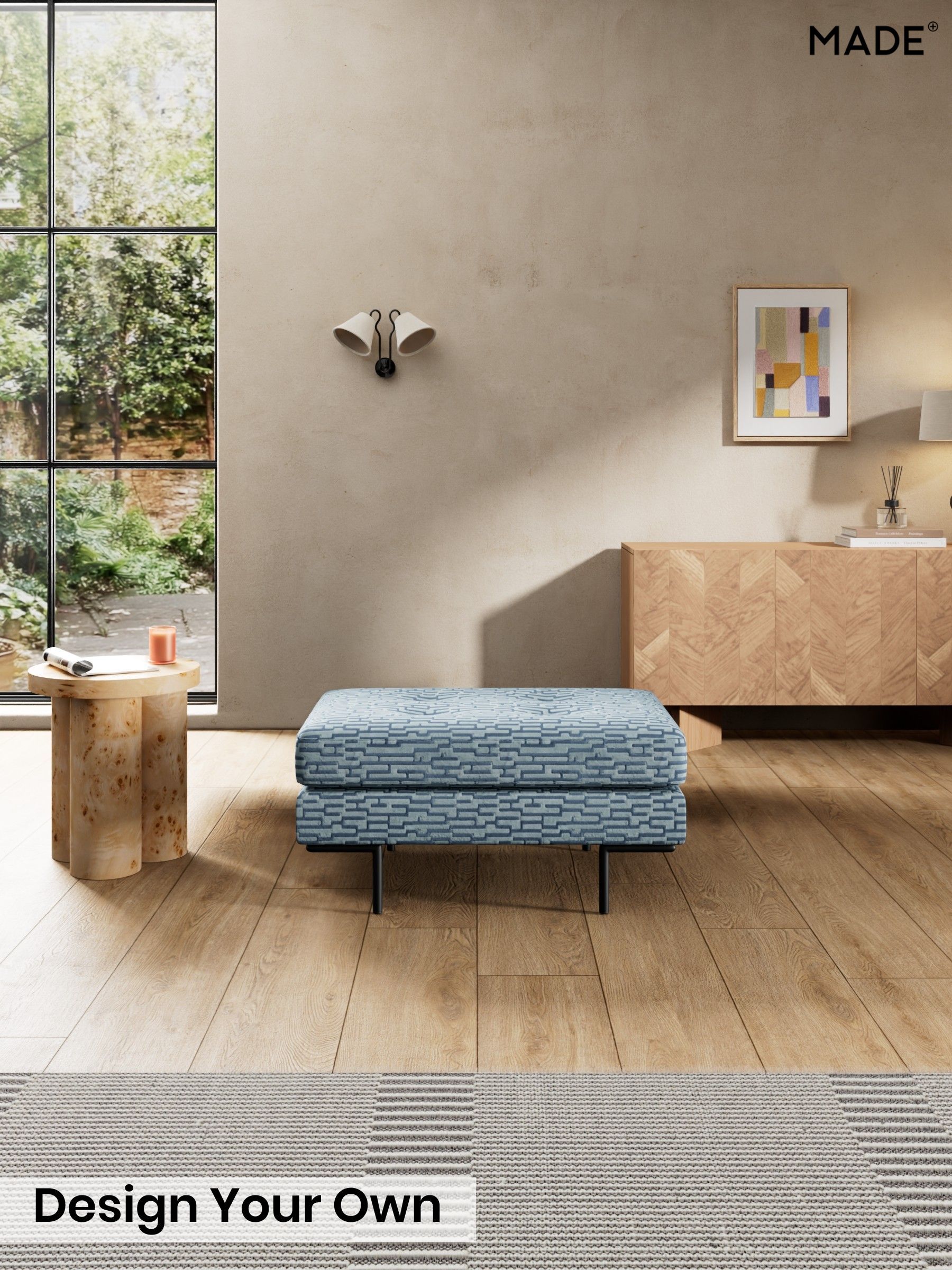 Great Hey by Harlequin/Atlantic Blue - Harlow By Made