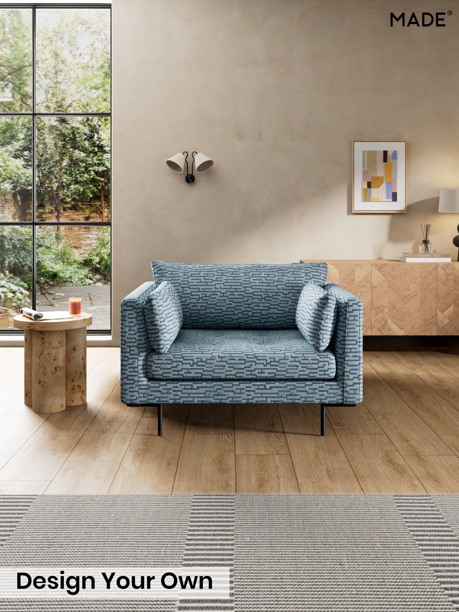 Great Hey by Harlequin/Atlantic Blue - Harlow By Made