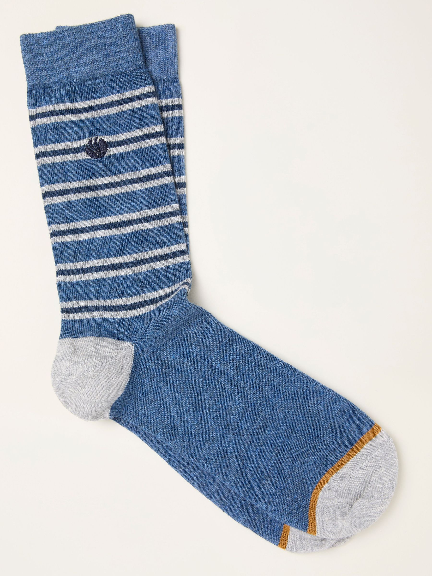 Blue Striped Socks (H79901) | £7.50