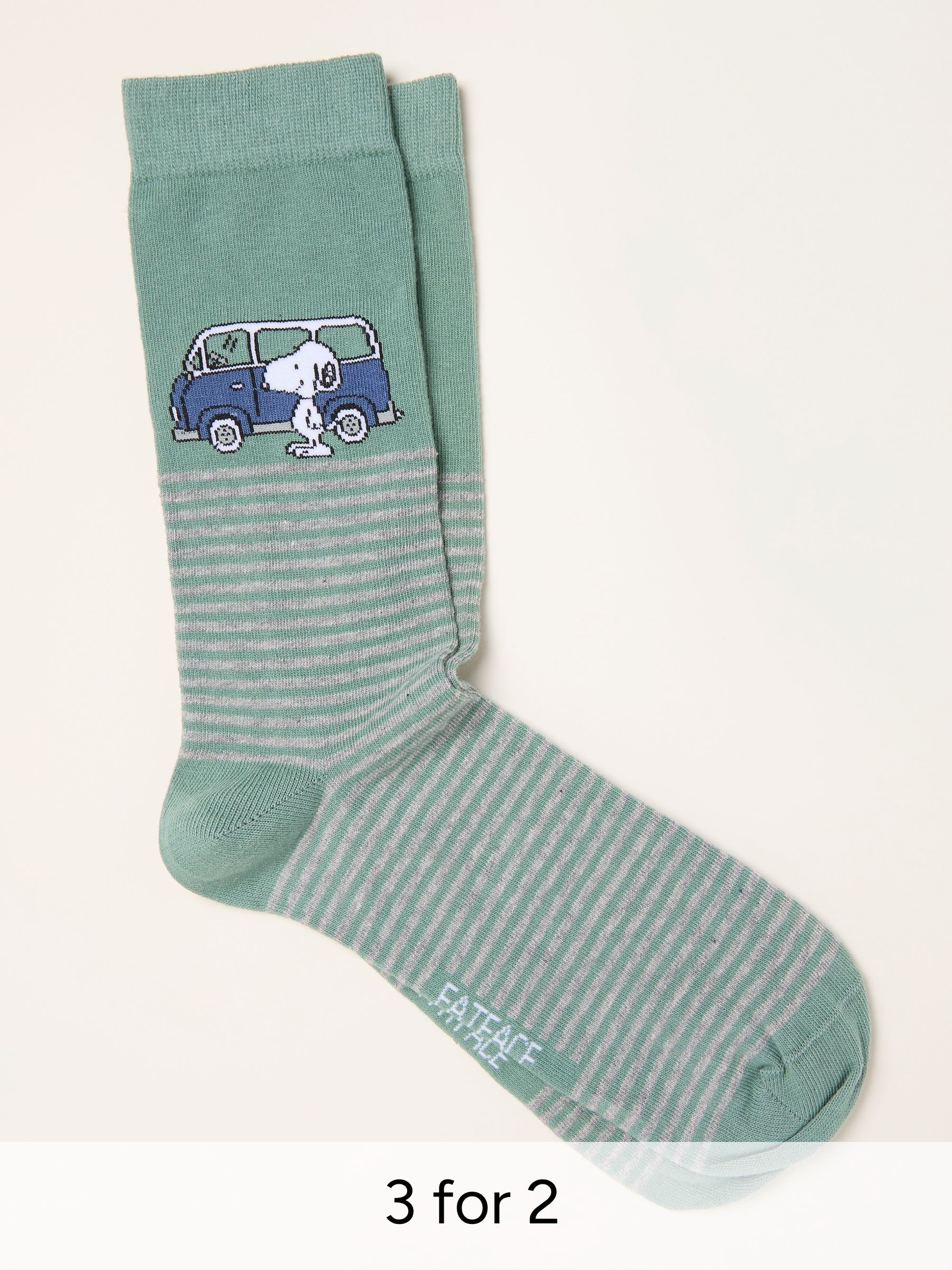 Green Snoopy Socks (H81981) | £7.50