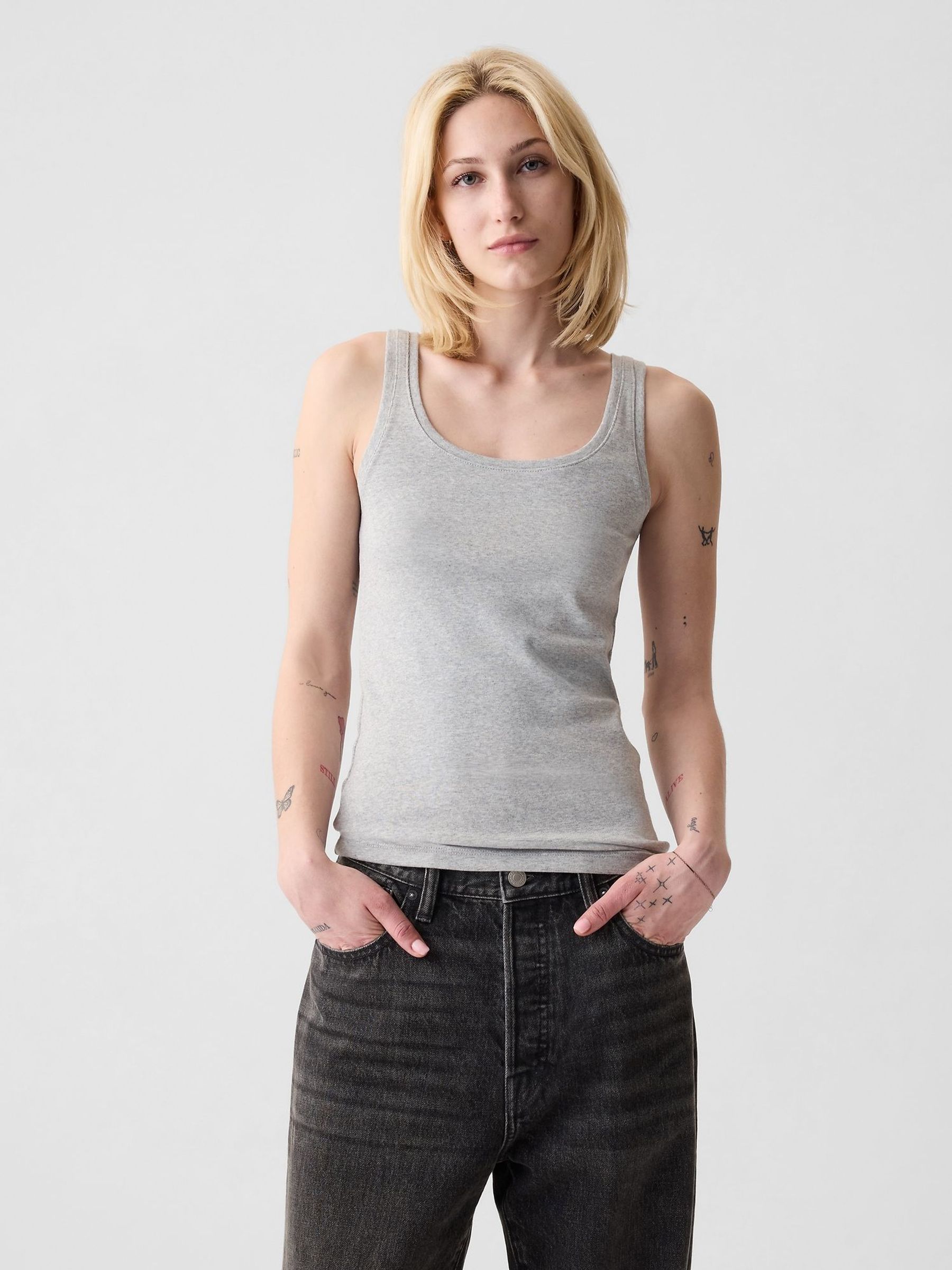 Grey Modern Vest (H82679) | £16