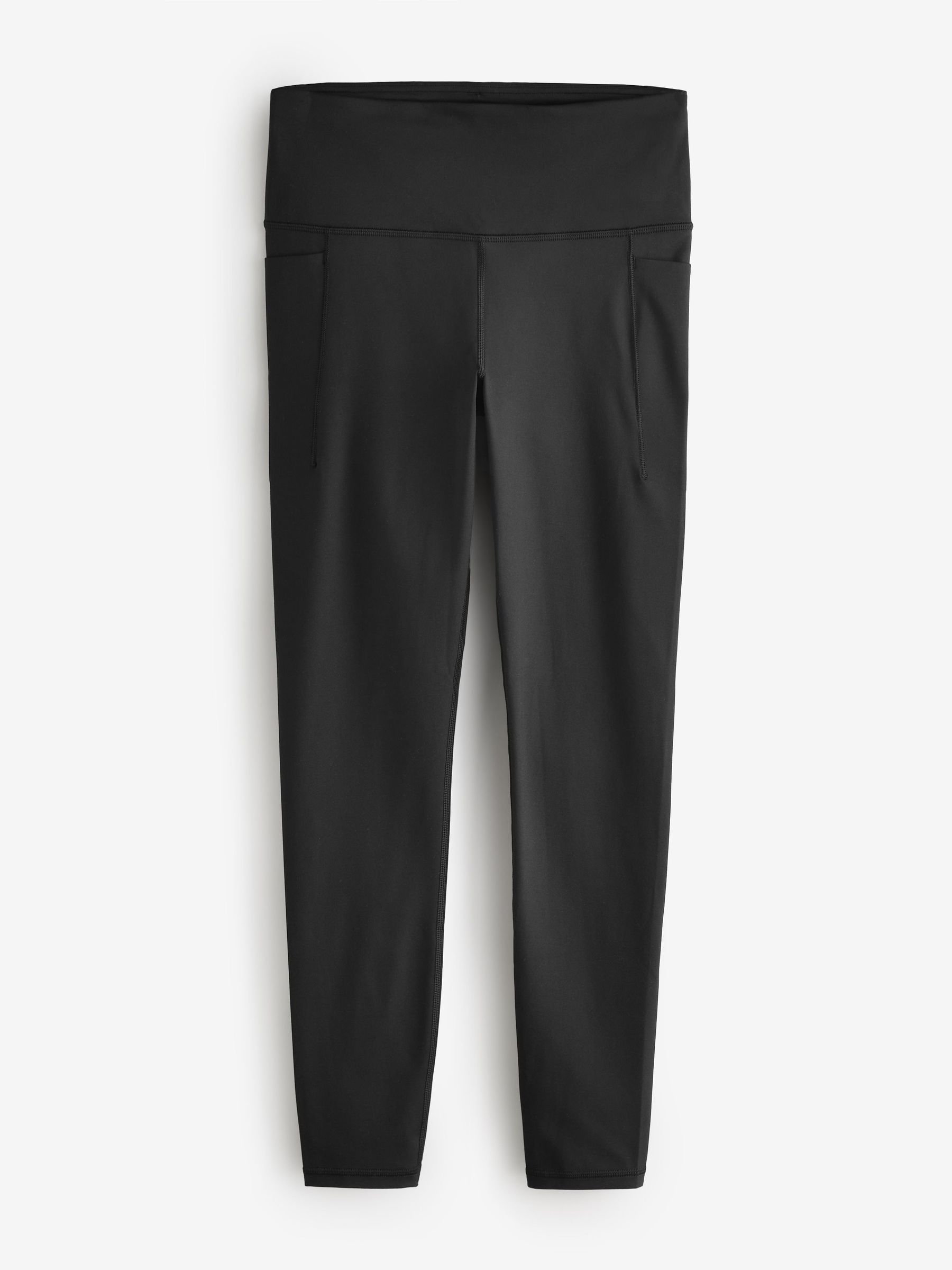 Jet Black Sky High Waisted Power Flare Leggings (H82697) | £45