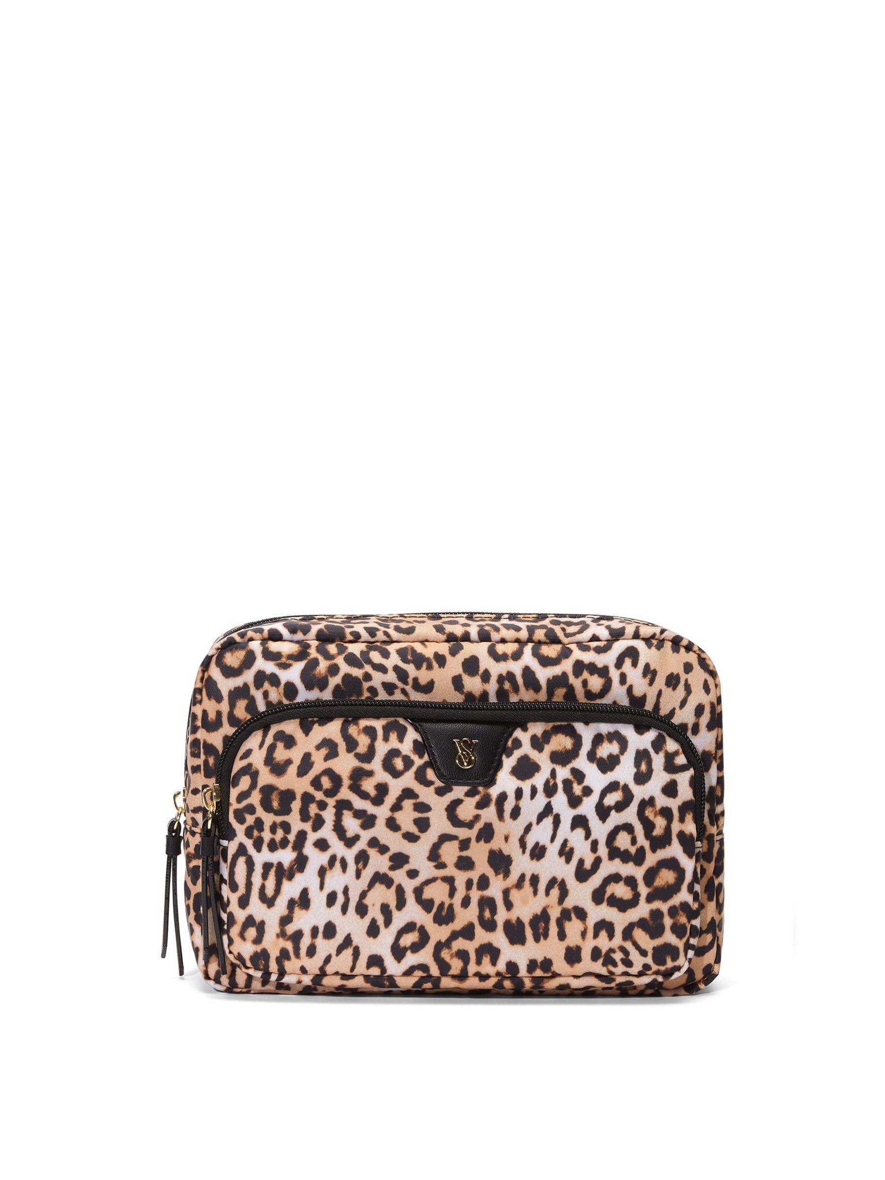 Leopard Brown Makeup Bag (H83927) | £26