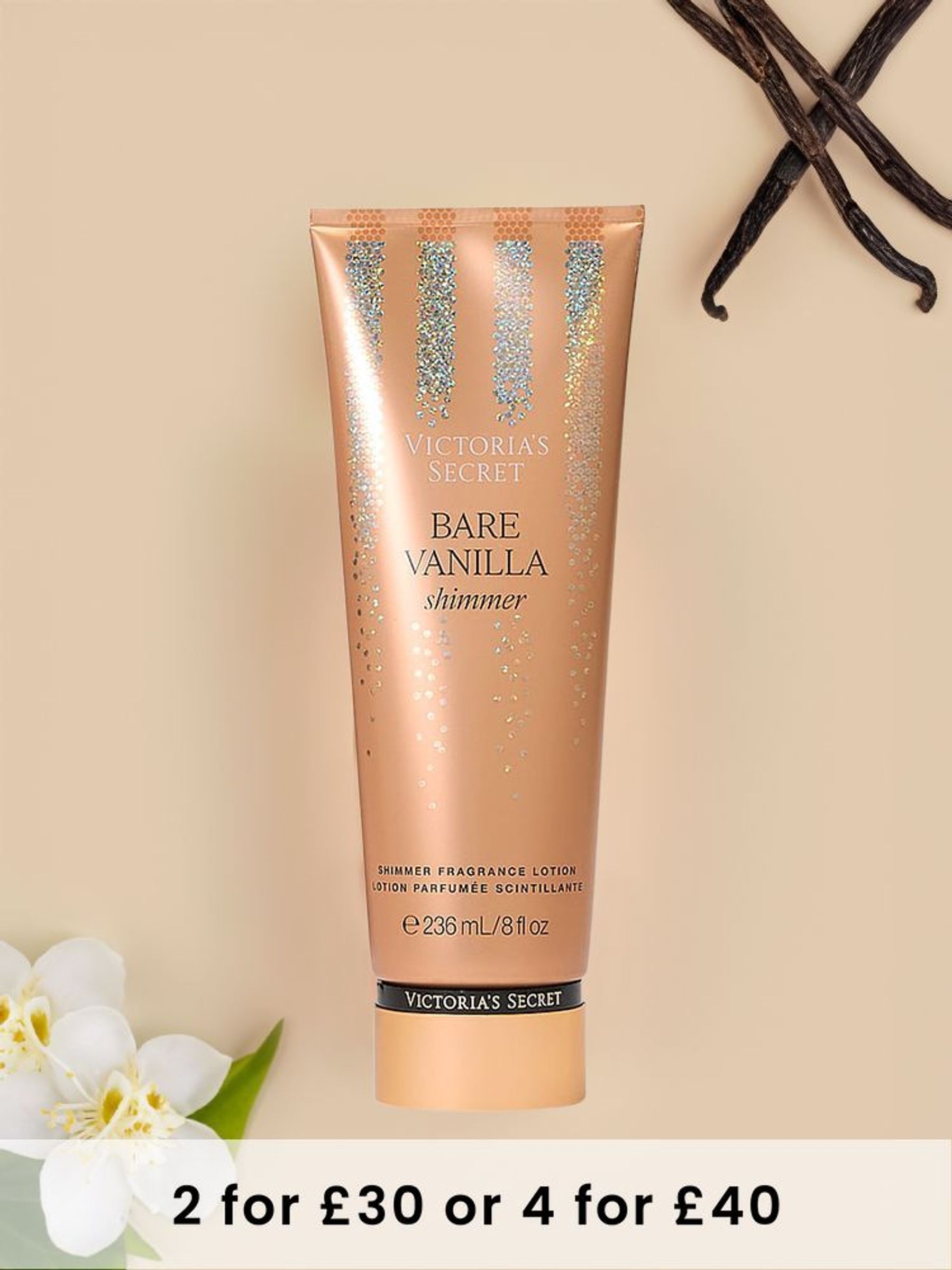 Bare Vanilla Shimmer Body Lotion (H83992) | £20