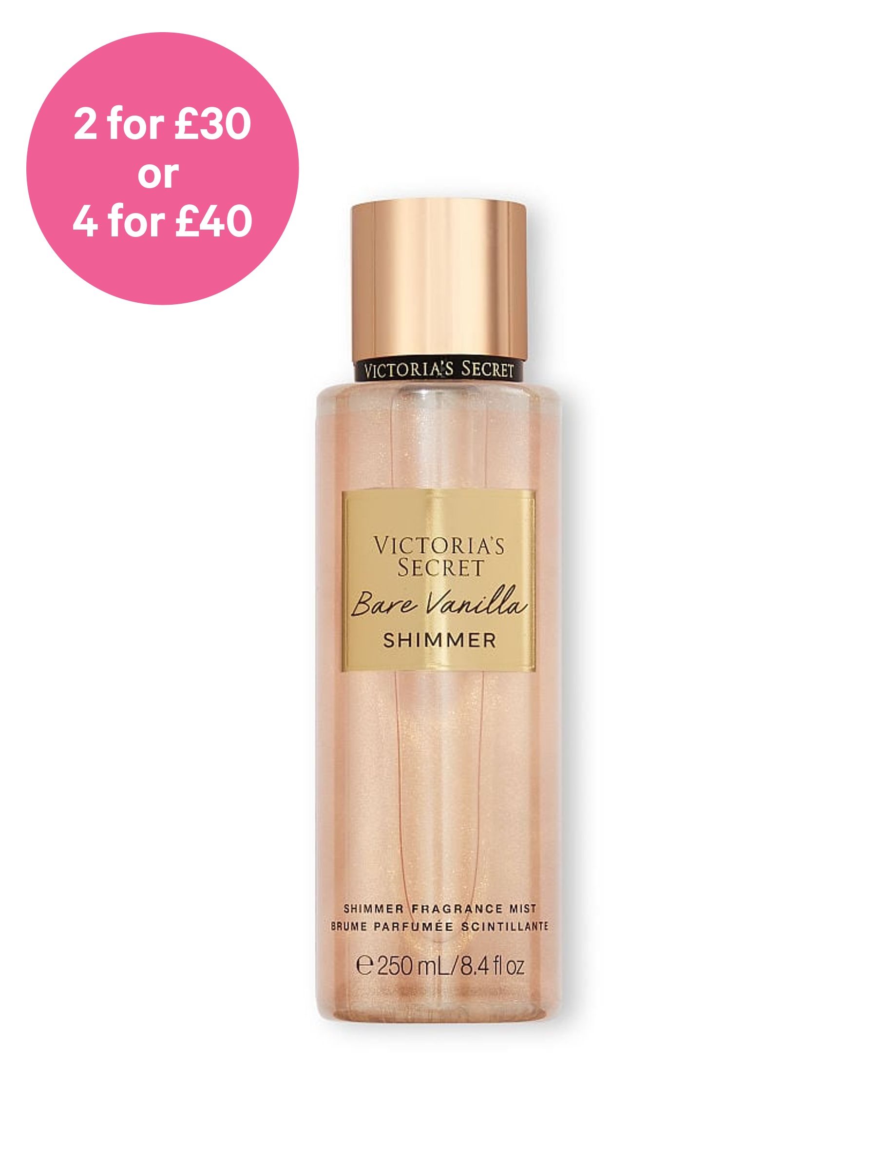 Gold Shimmer Body Mist 250ml (H84132) | £20