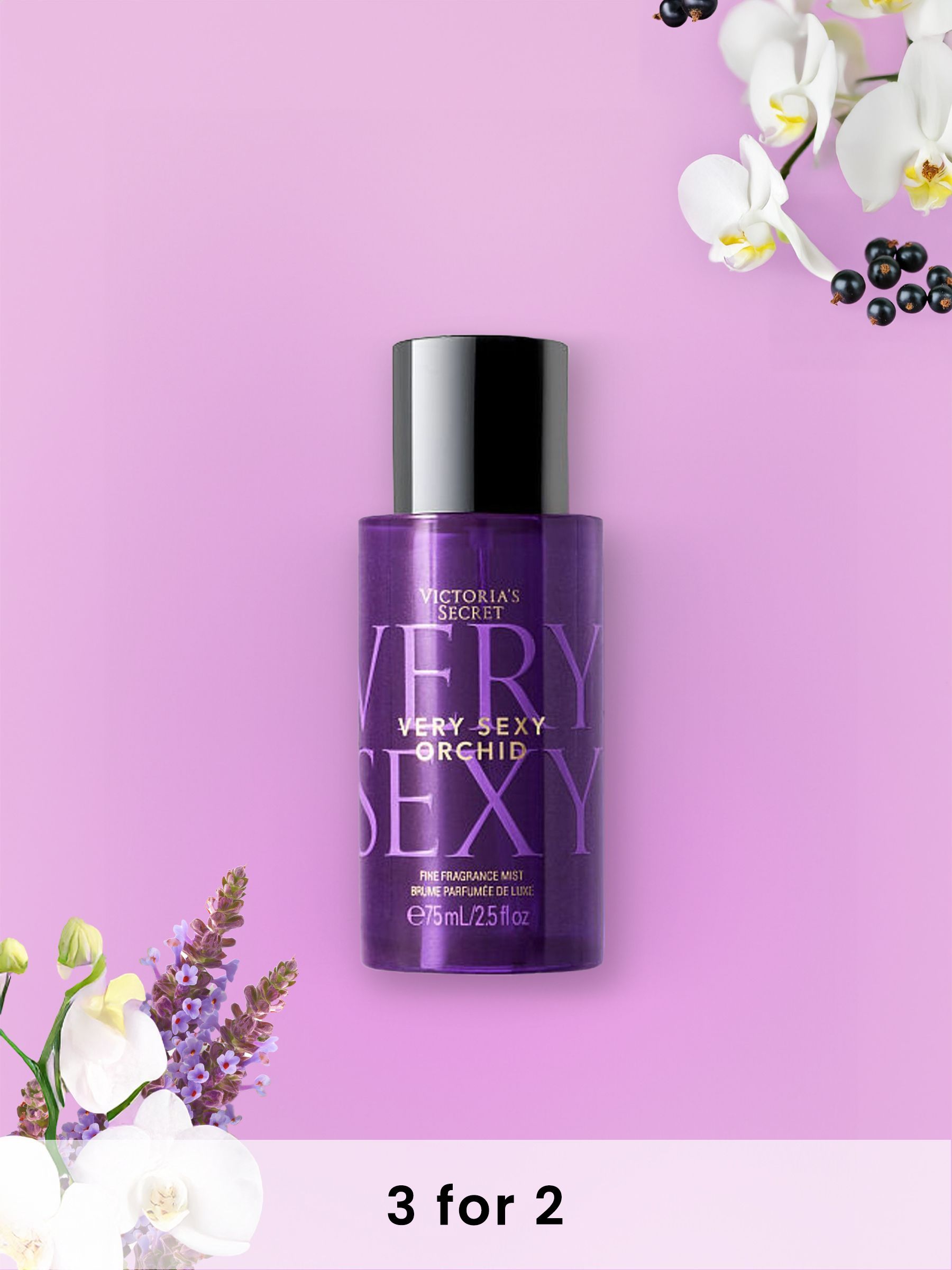 Very Sexy Orchid Fine Fragrance Body Mist 75ml (H84159) | £18