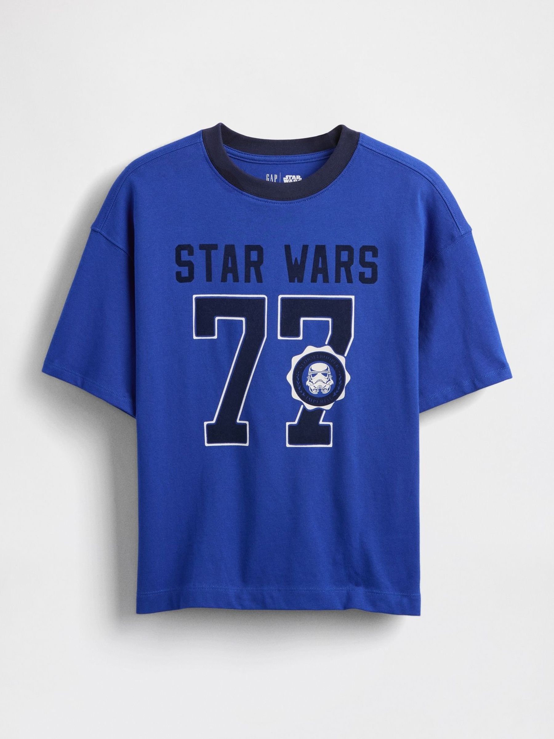 Blue Star Wars Graphic T-Shirt (H85416) | £25