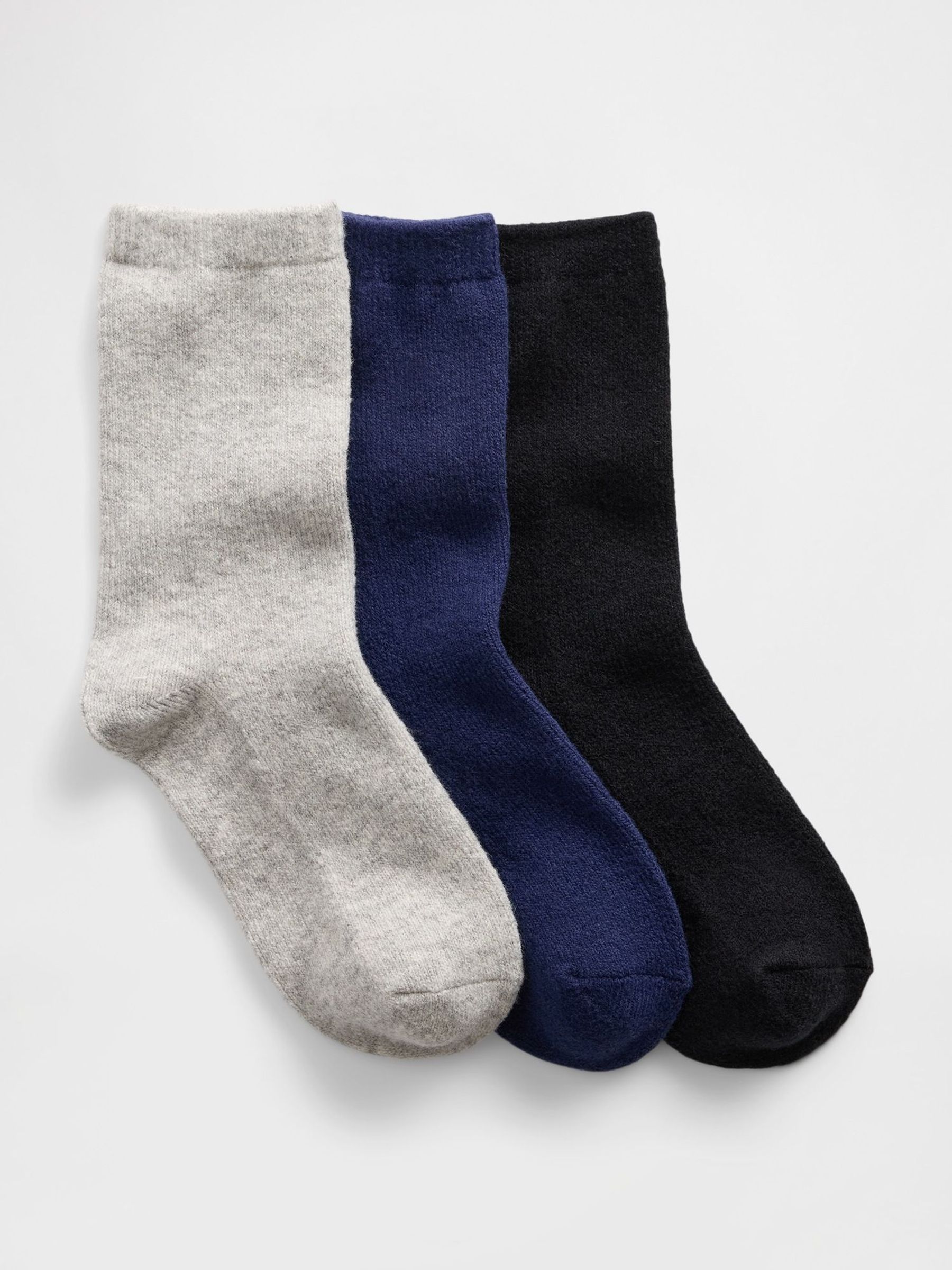 Multi CashSoft Crew Socks 3-Pack (H85431) | £10