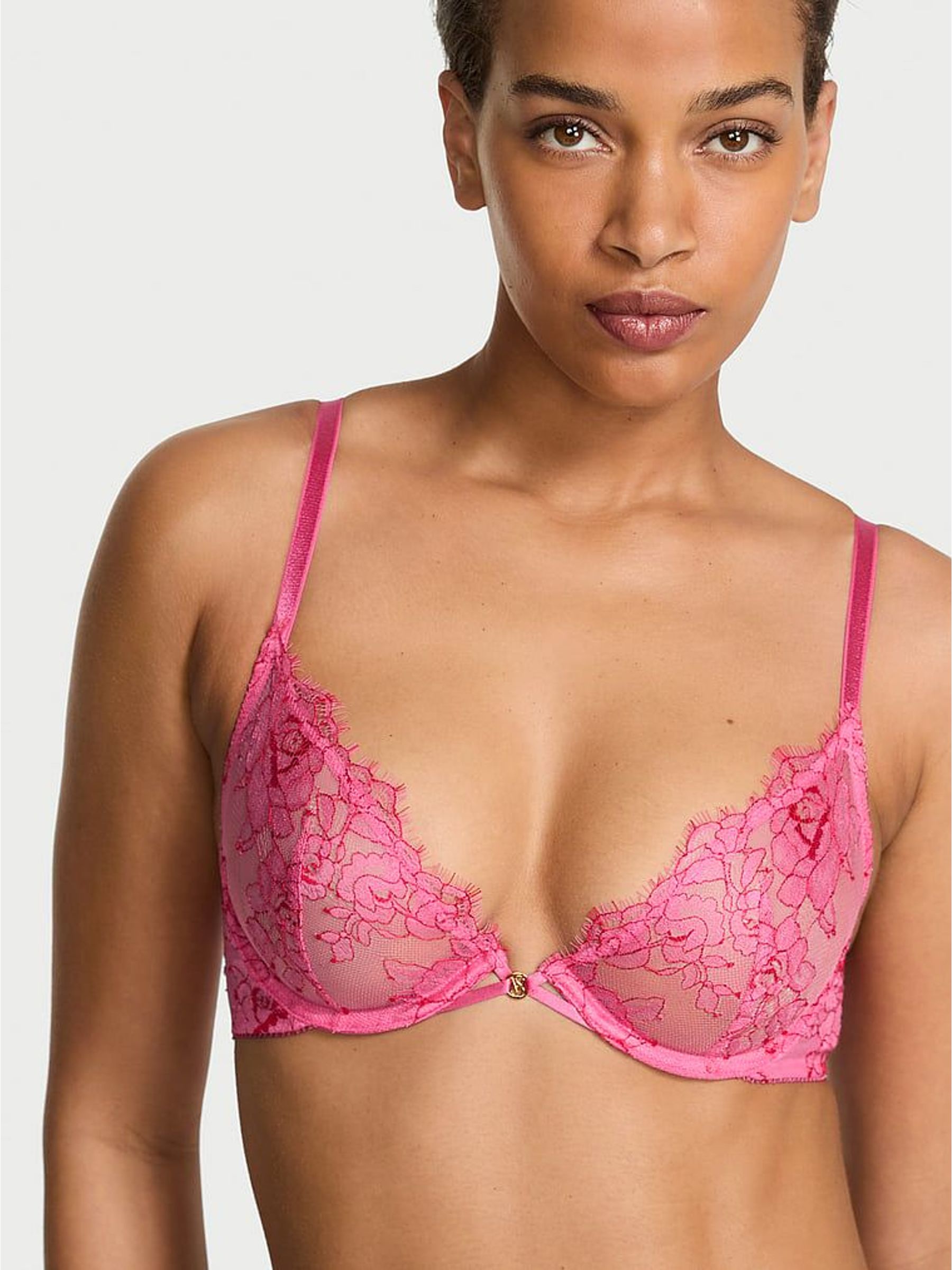 Rose Garden Pink Lace Bra (H89237) | £46