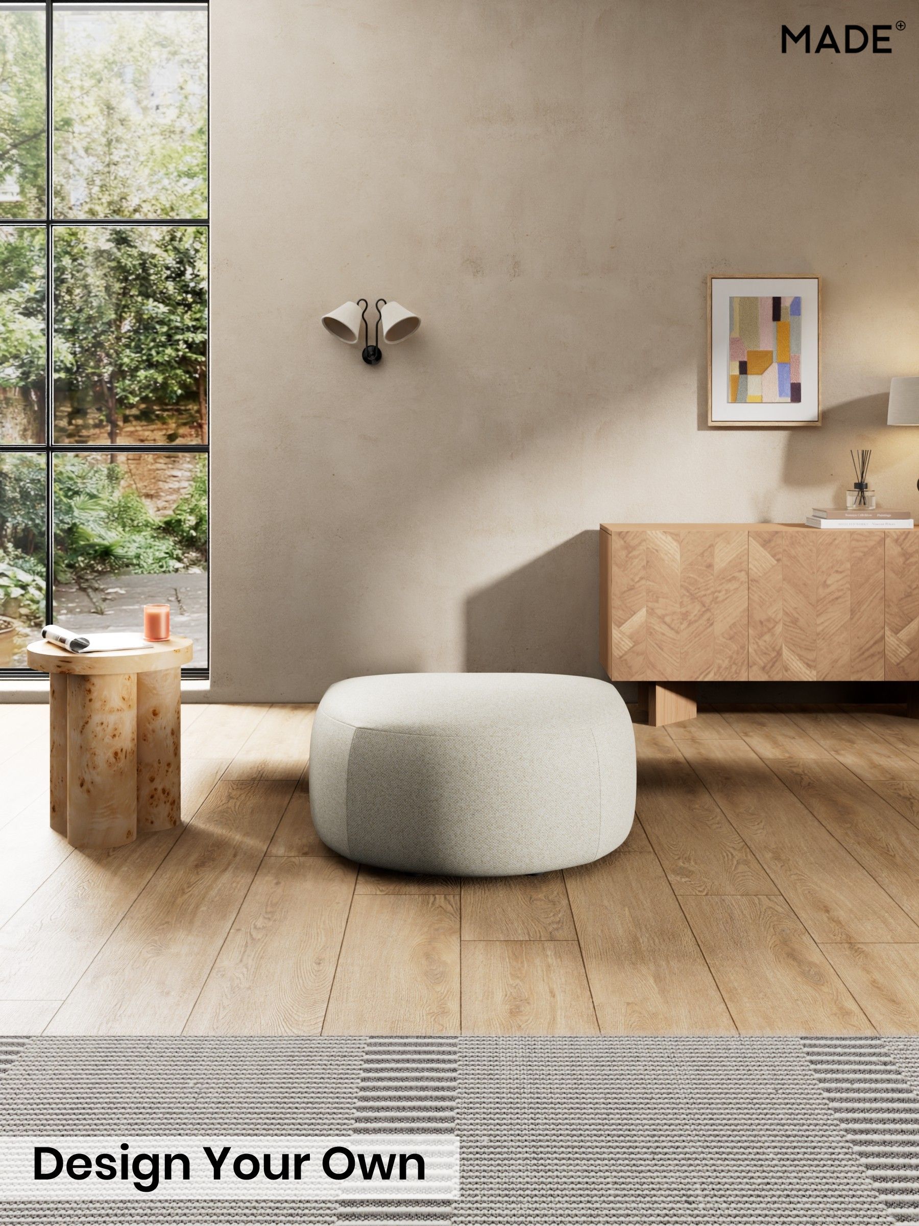Basket Weave/Natural Stone - Soma By Made