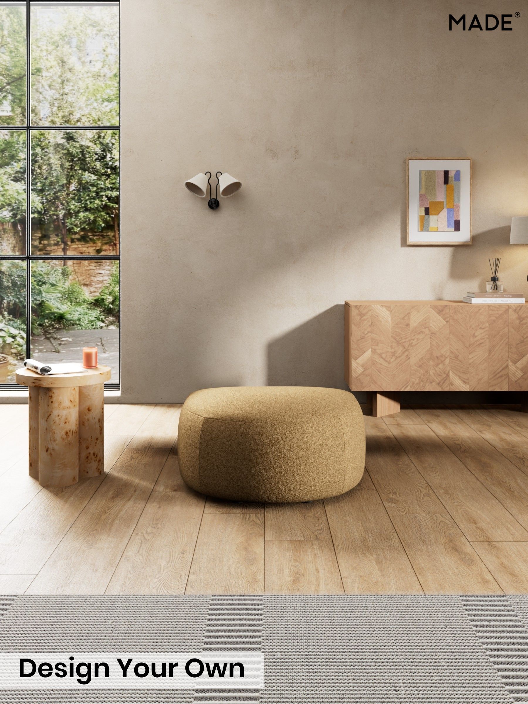 Soft Touch Boucle/Caramel Natural - Soma By Made