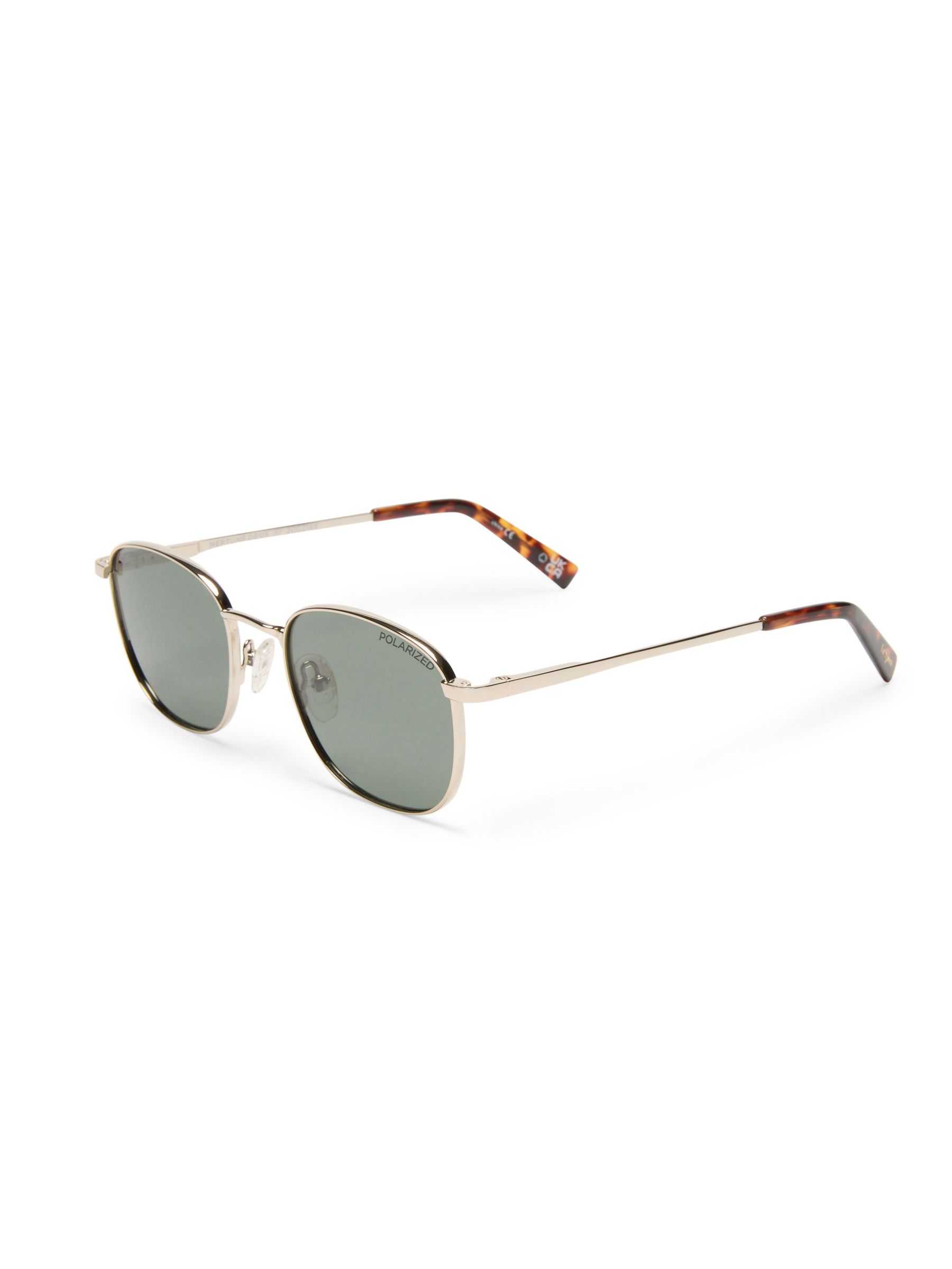 Le Specs Bright Gold Neptune Deux Sunglasses (H91395) | £75