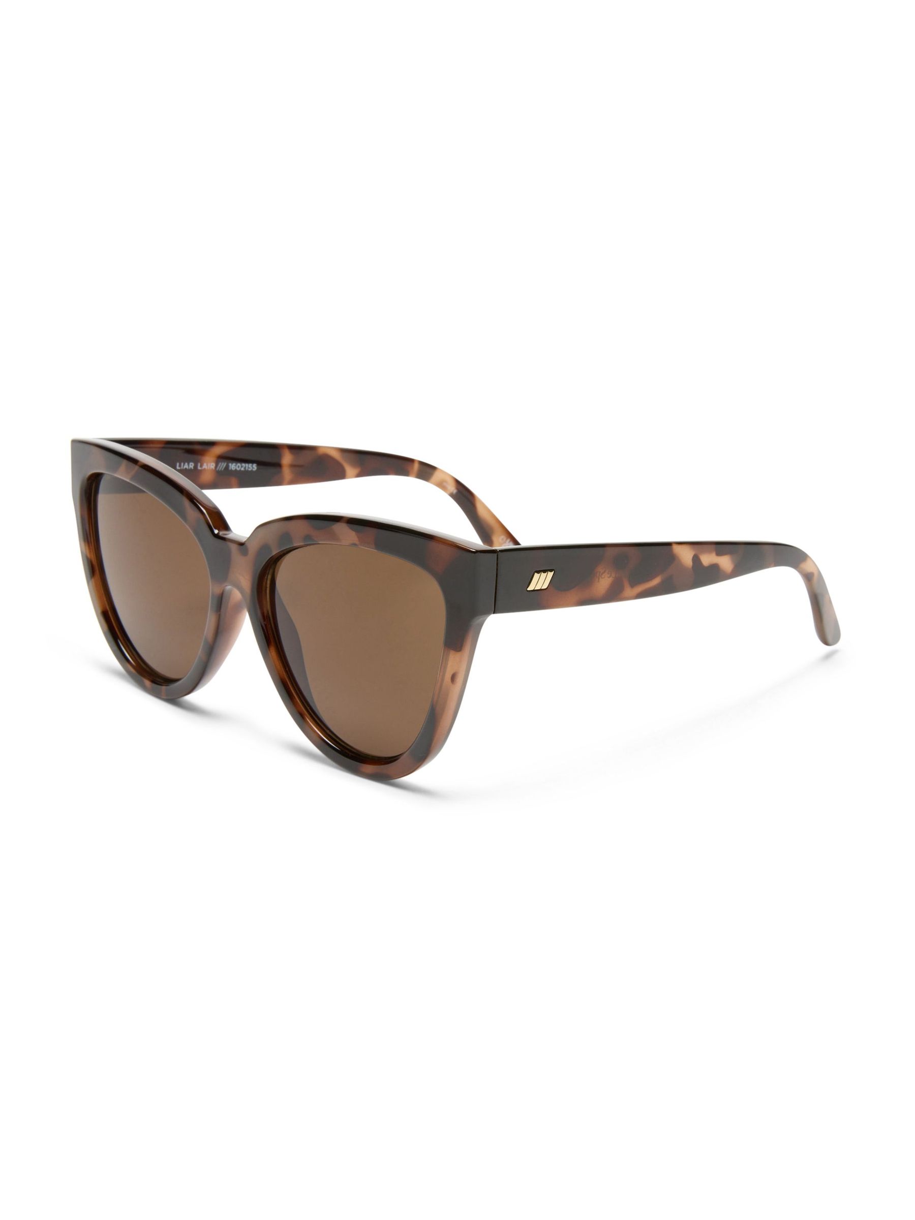 Le Specs Brown Liar Lair Sunglasses (H91408) | £55