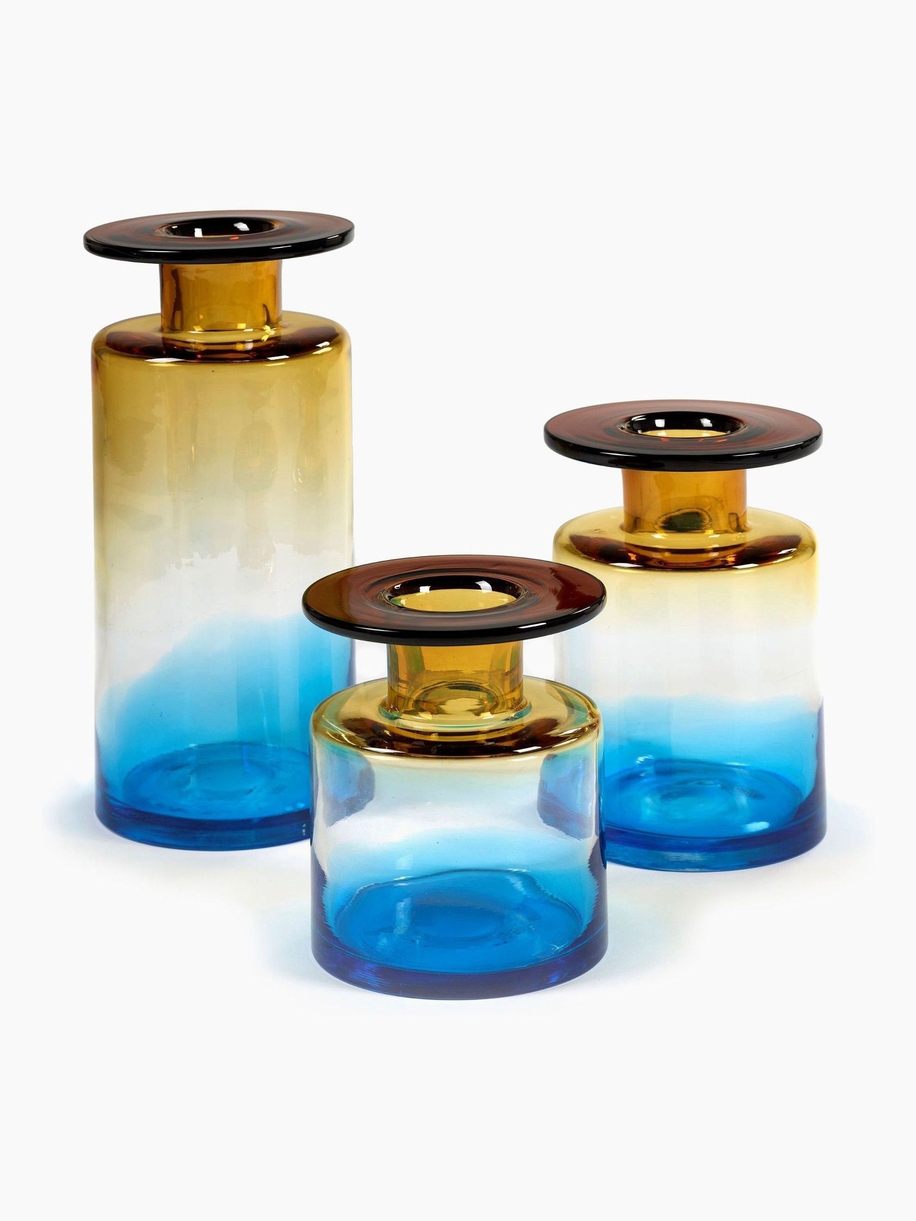 Serax Brown Wind and Fire Vase (H93914) | £140