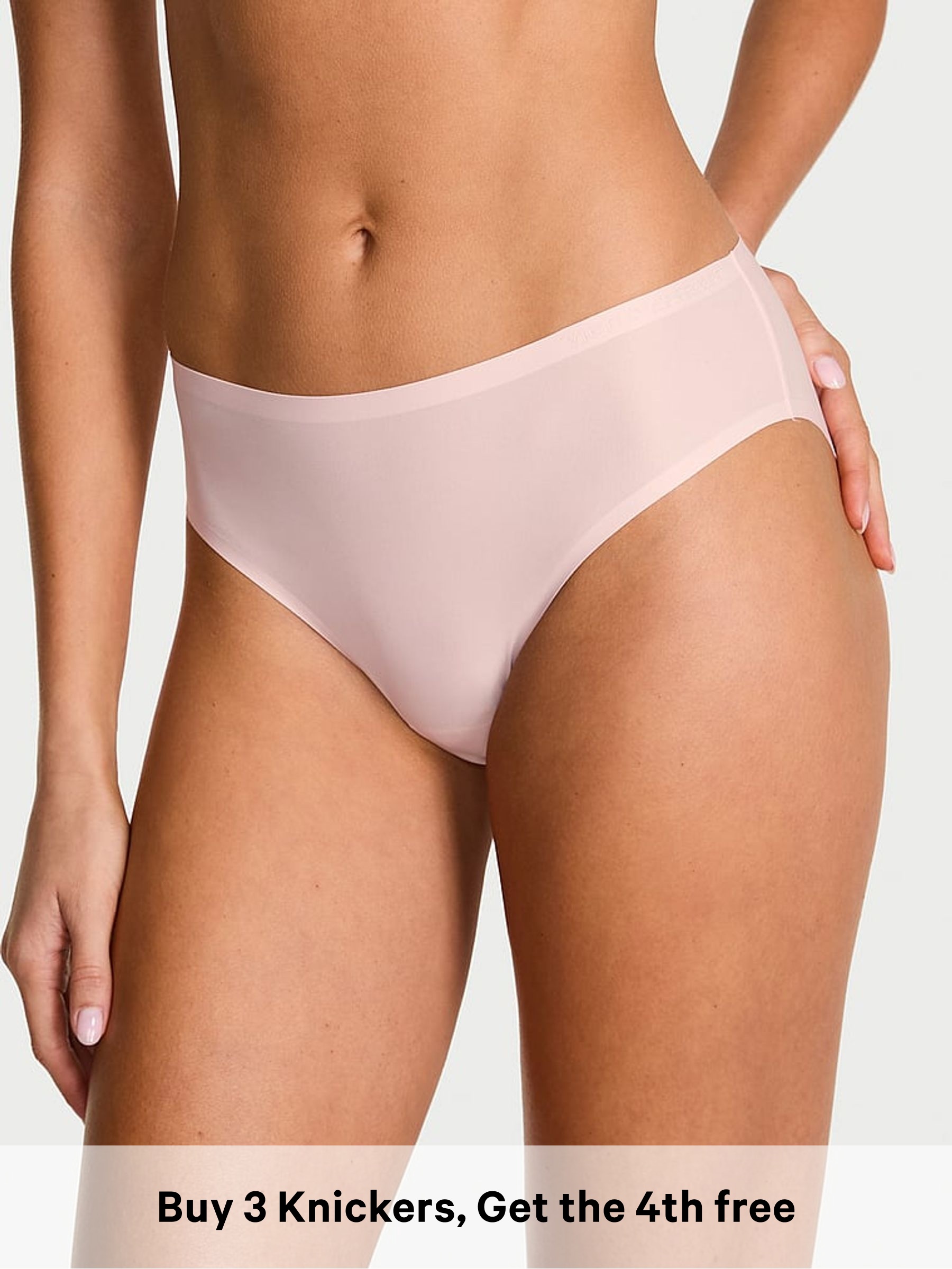 Angel Pink Bikini Mid-Rise Knickers (H96635) | £16