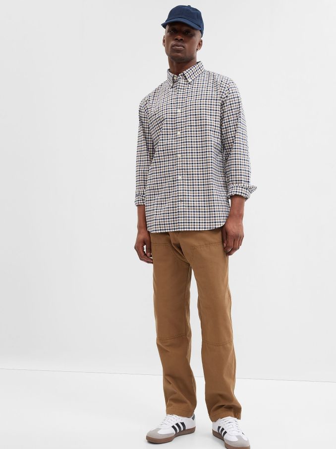 Brown Carpenter Trousers (K01001) | £12