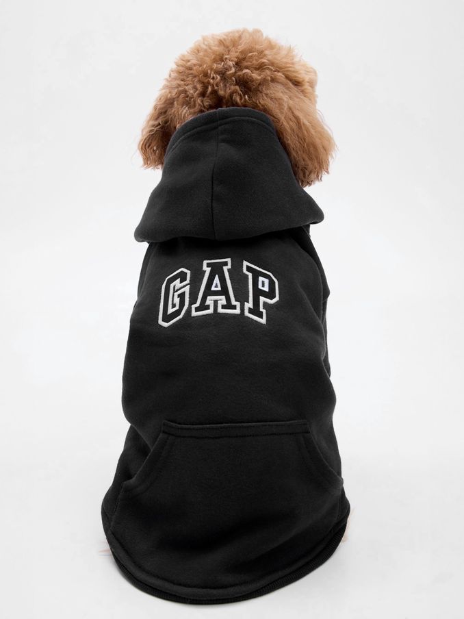 Black Logo Pet Hoodie (K01252) | £30