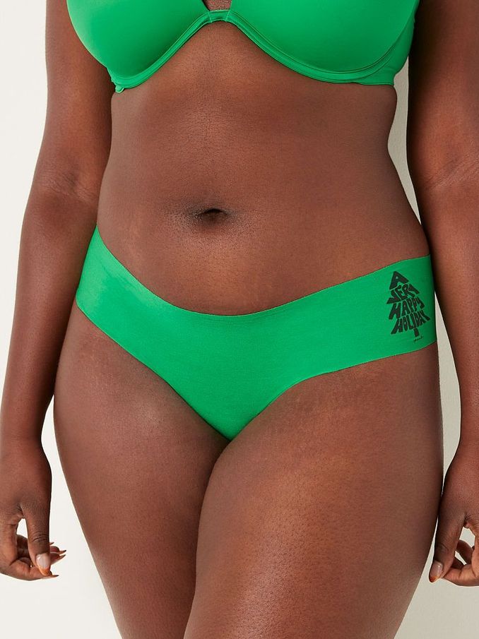 Happy Camper with Holiday Graphic NoShow Cheekster Underwear (K09778) | £3