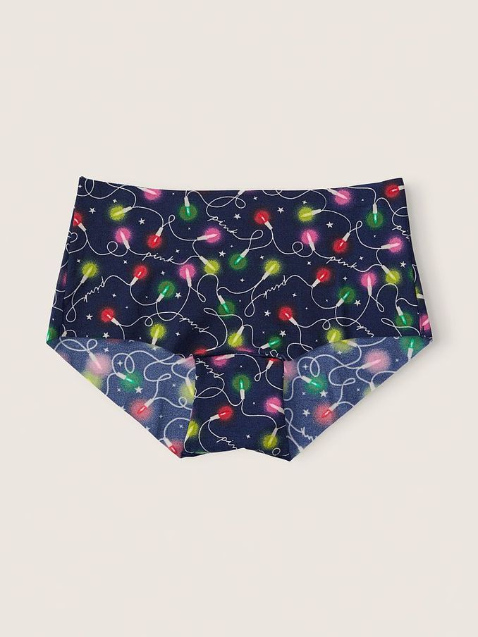 Blue Festive Lights No Show Short Knickers (K09789) | £3
