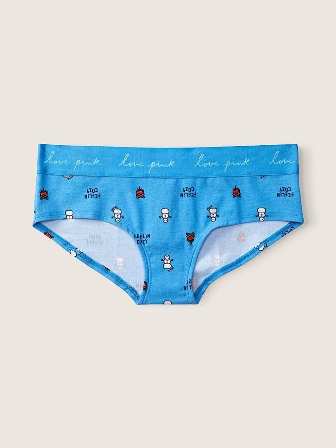 Blue Snowman Logo Hipster Knickers (K09827) | £3