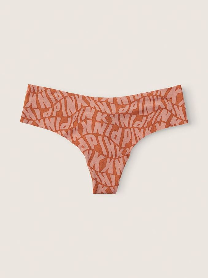 Cinnamon Brown No Show Thong Knickers (K09936) | £3
