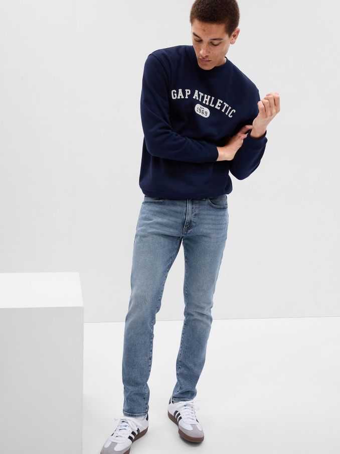 Light Wash Blue Skinny Comfort Stretch Jeans (K10542) | £55