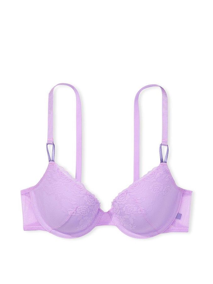 Purple Petal Purple Lightly Lined TShirt Demi Bra (K10571) | £35